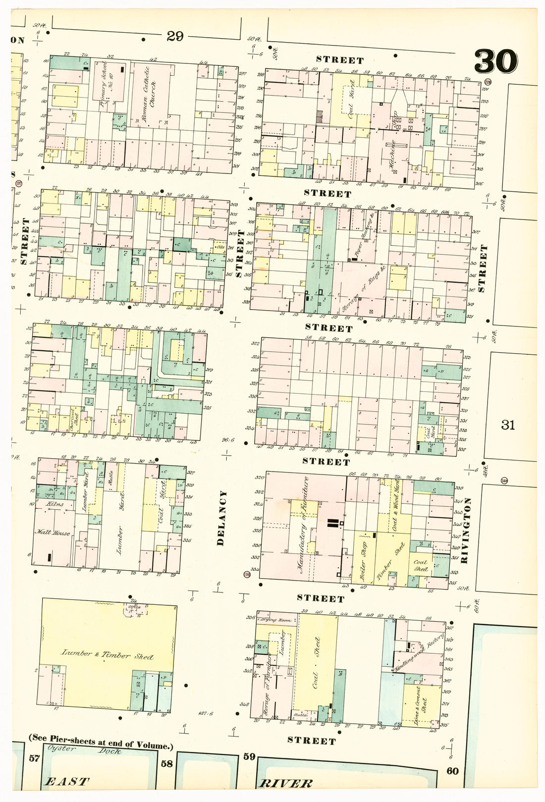 Image 64 of Insurance Maps of the City of New York from Insurance Maps of the City of New York 1879 by Relic Map Company