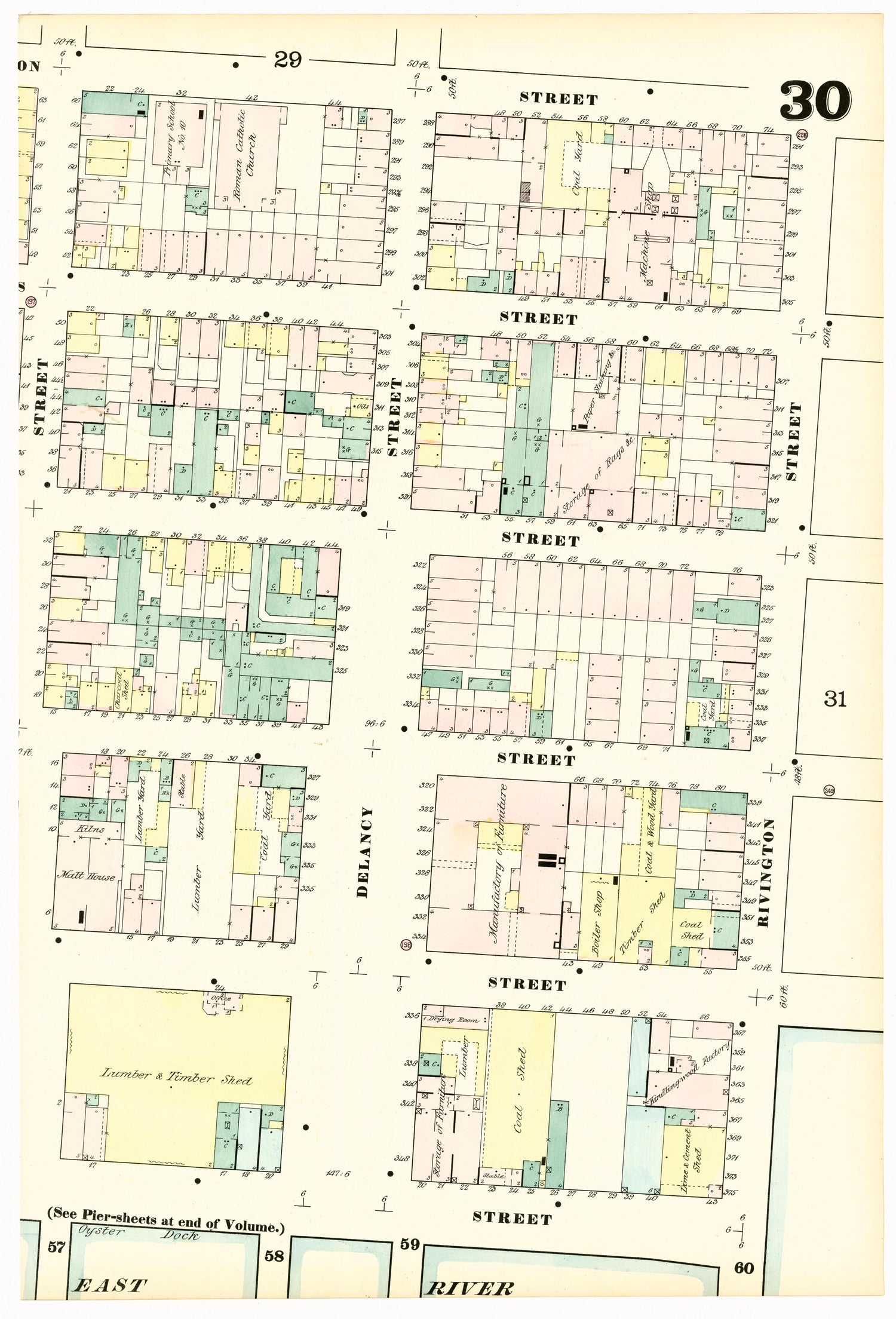 Image 64 of Insurance Maps of the City of New York from Insurance Maps of the City of New York 1879 by Relic Map Company