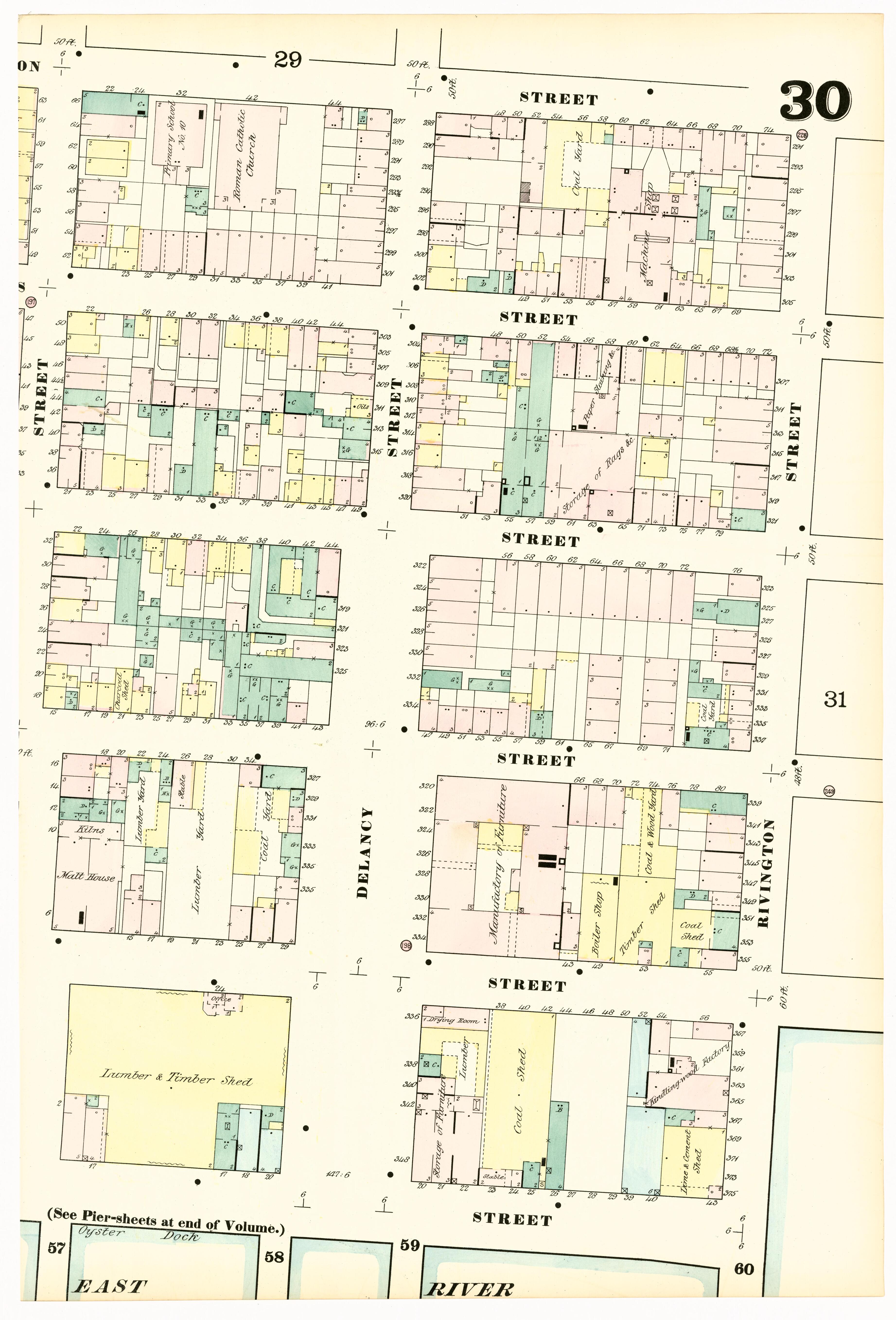 Image 64 of Insurance Maps of the City of New York from Insurance Maps of the City of New York 1879 by Relic Map Company