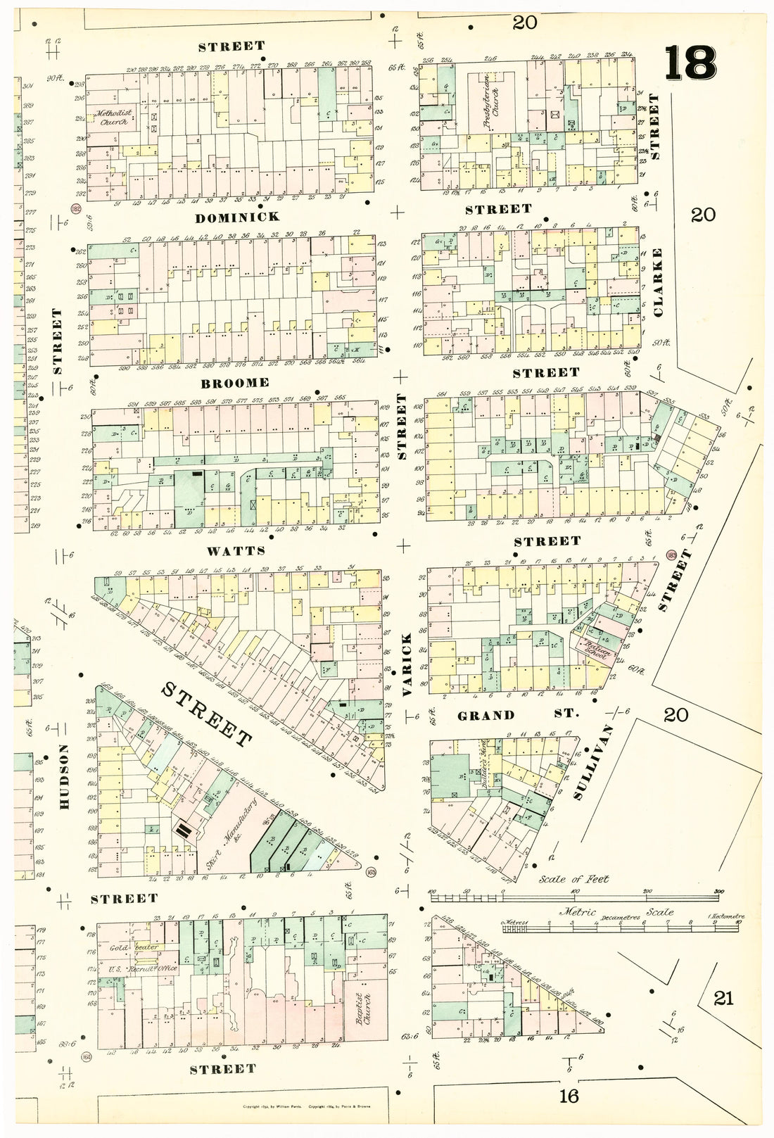 Image 38 of Insurance Maps of the City of New York from Insurance Maps of the City of New York 1879 by Relic Map Company