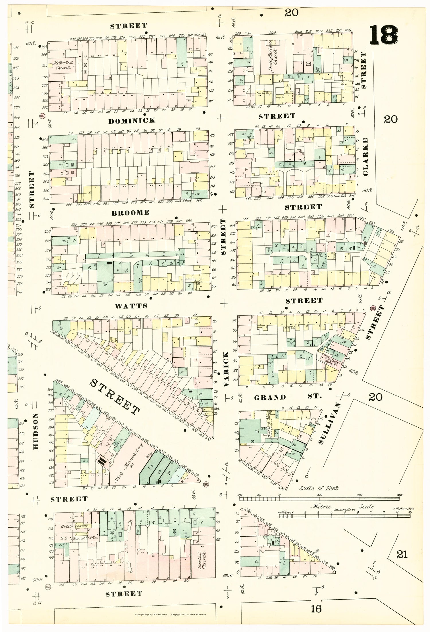 Image 38 of Insurance Maps of the City of New York from Insurance Maps of the City of New York 1879 by Relic Map Company