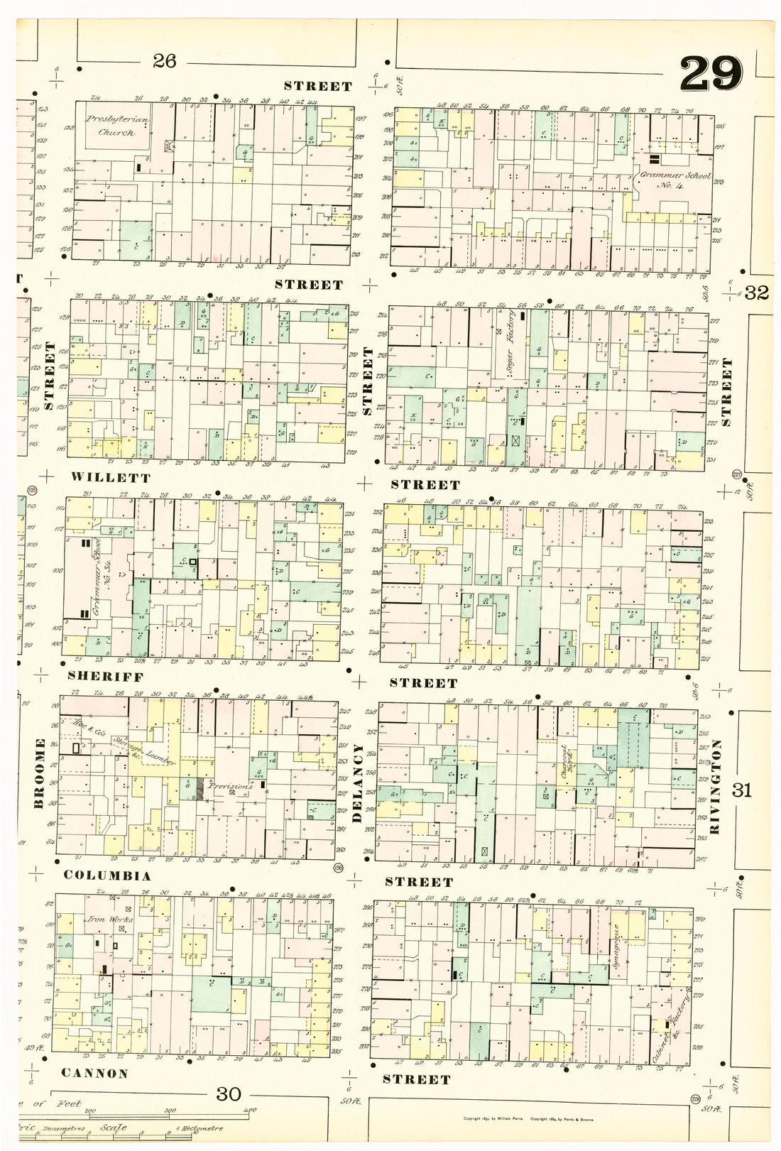 Image 62 of Insurance Maps of the City of New York from Insurance Maps of the City of New York 1879 by Relic Map Company