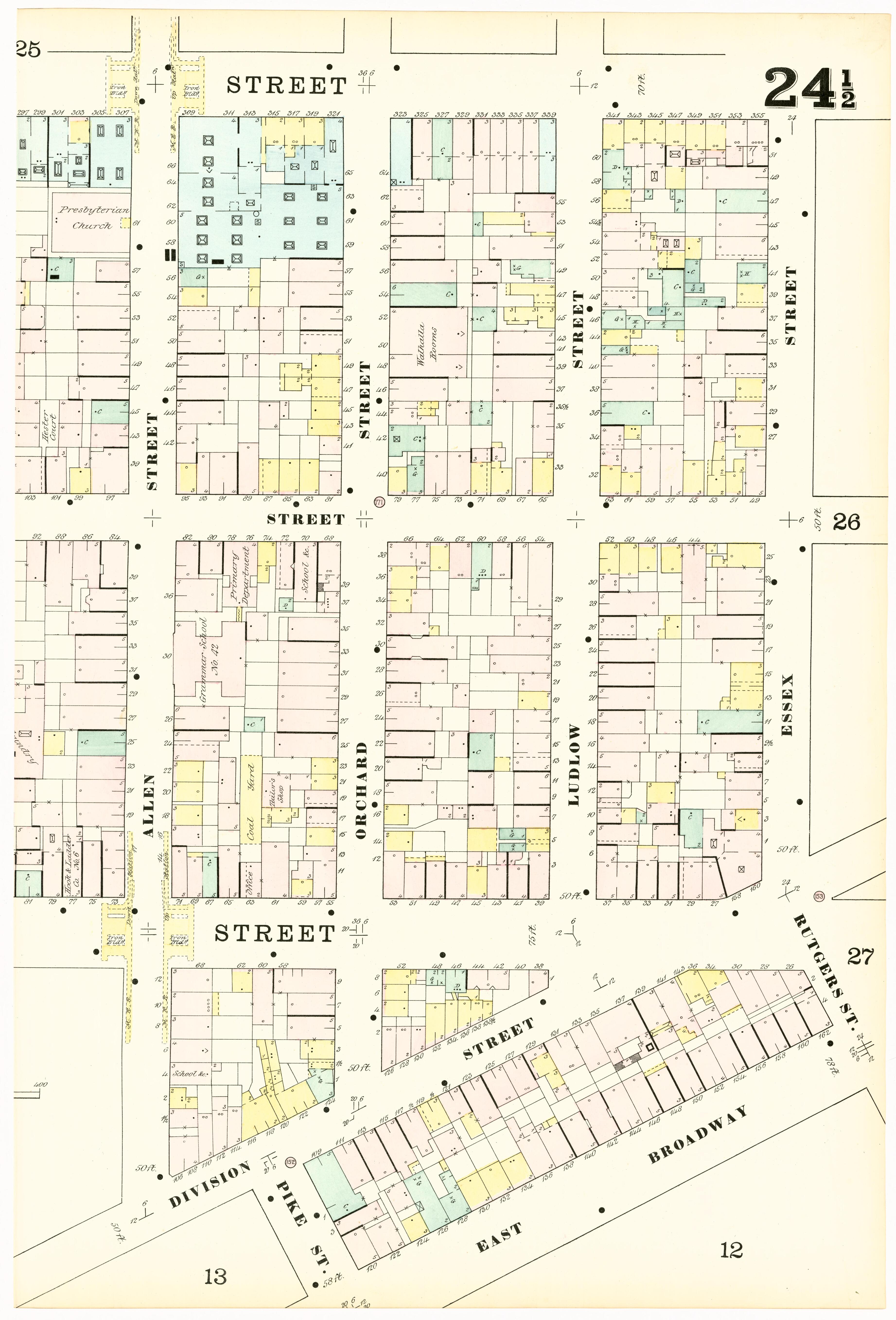Image 52 of Insurance Maps of the City of New York from Insurance Maps of the City of New York 1879 by Relic Map Company