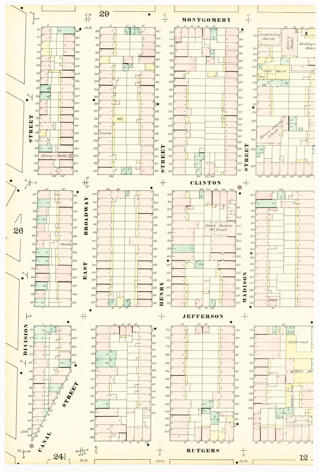 Image 57 of Insurance Maps of the City of New York from Insurance Maps of the City of New York 1879 by Relic Map Company
