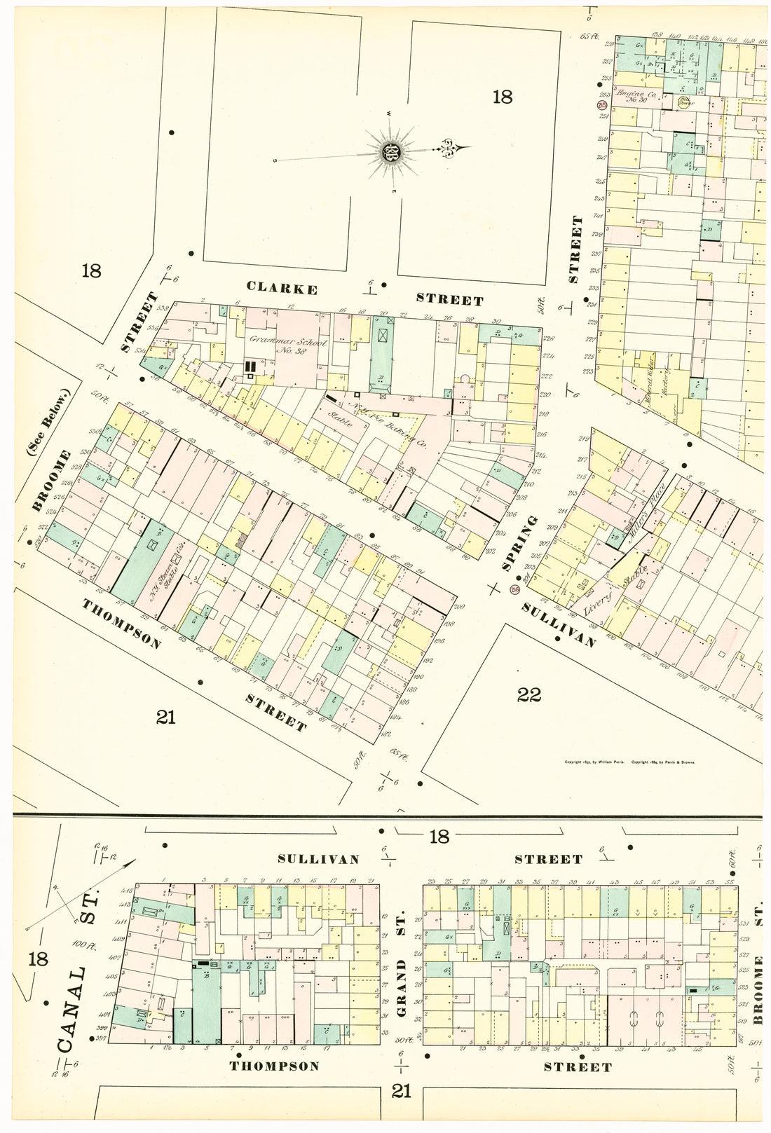 Image 41 of Insurance Maps of the City of New York from Insurance Maps of the City of New York 1879 by Relic Map Company