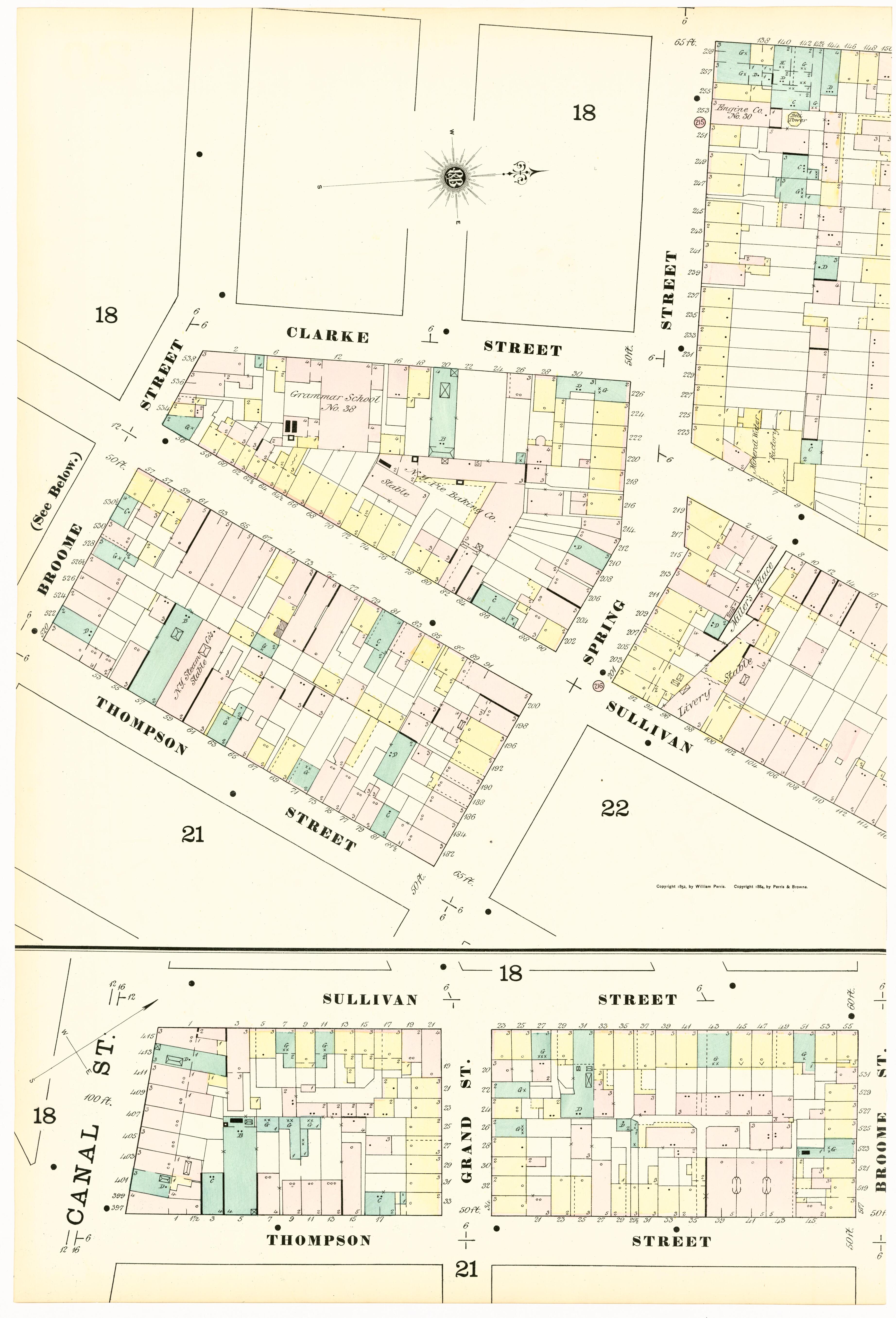 Image 41 of Insurance Maps of the City of New York from Insurance Maps of the City of New York 1879 by Relic Map Company