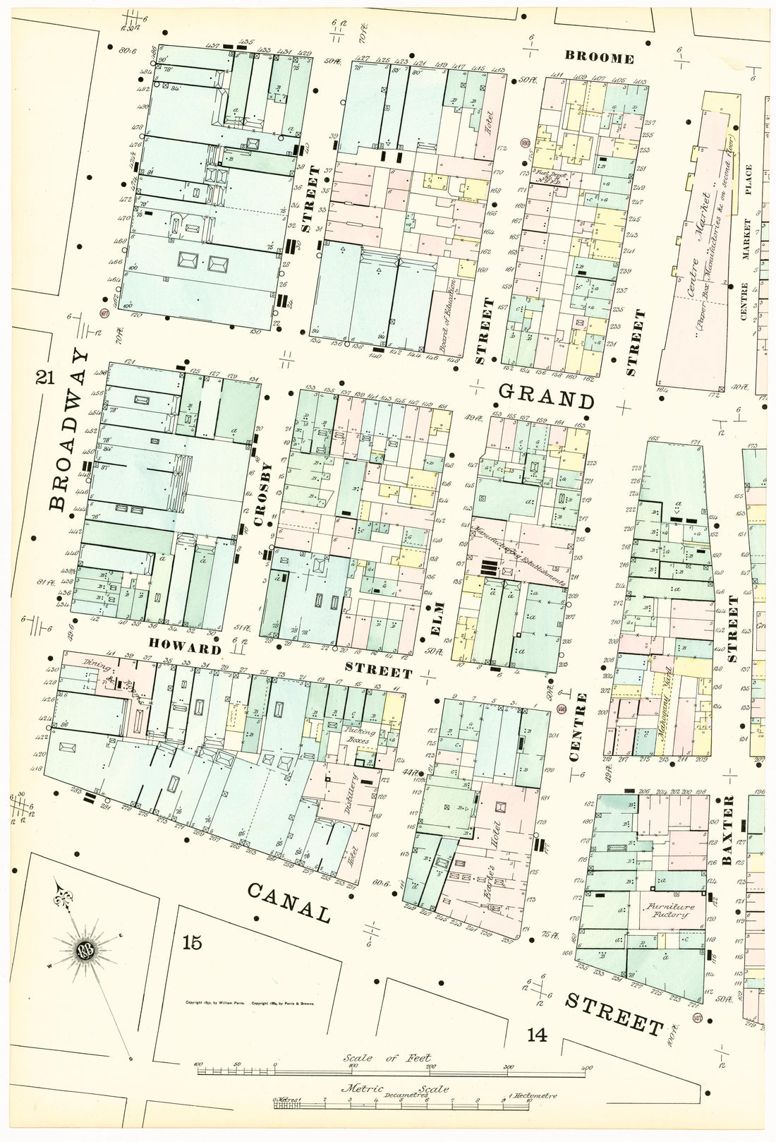 Image 47 of Insurance Maps of the City of New York from Insurance Maps of the City of New York 1879 by Relic Map Company