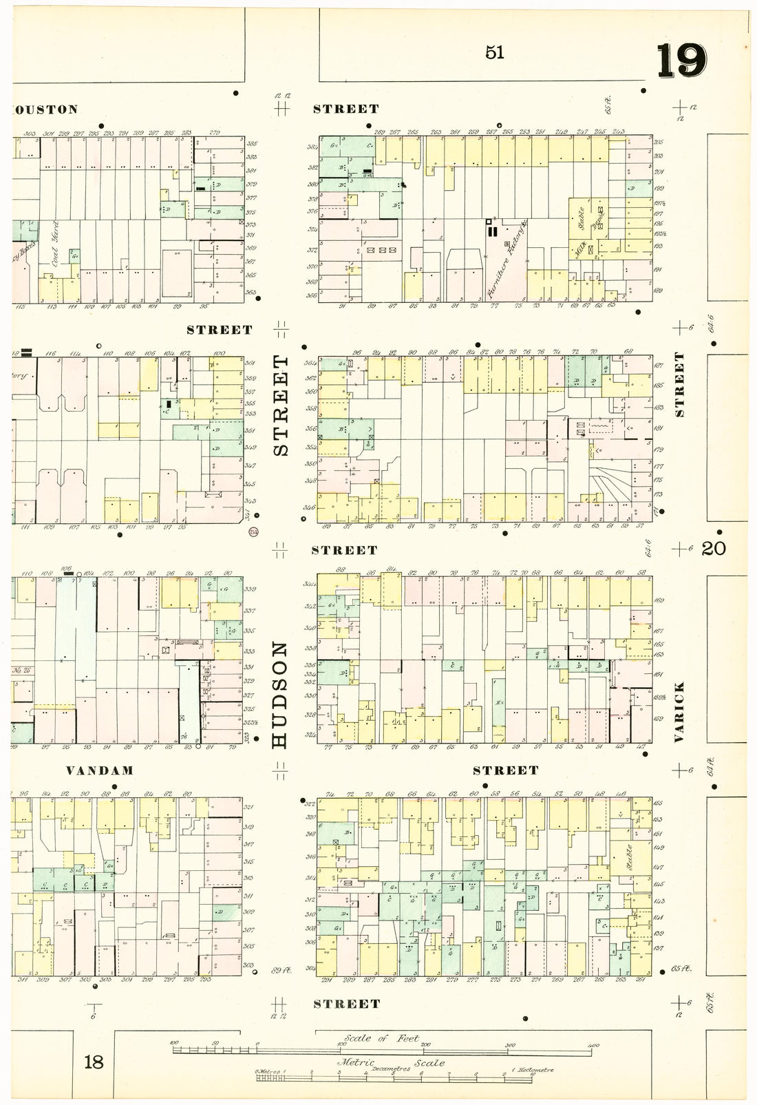 Image 40 of Insurance Maps of the City of New York from Insurance Maps of the City of New York 1879 by Relic Map Company