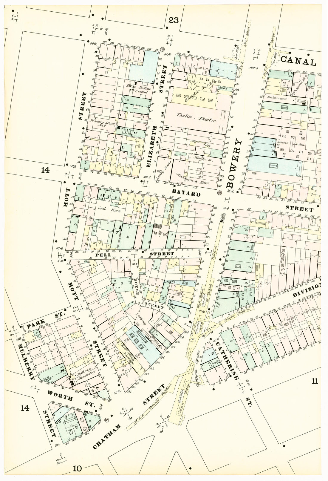 Image 27 of Insurance Maps of the City of New York from Insurance Maps of the City of New York 1879 by Relic Map Company