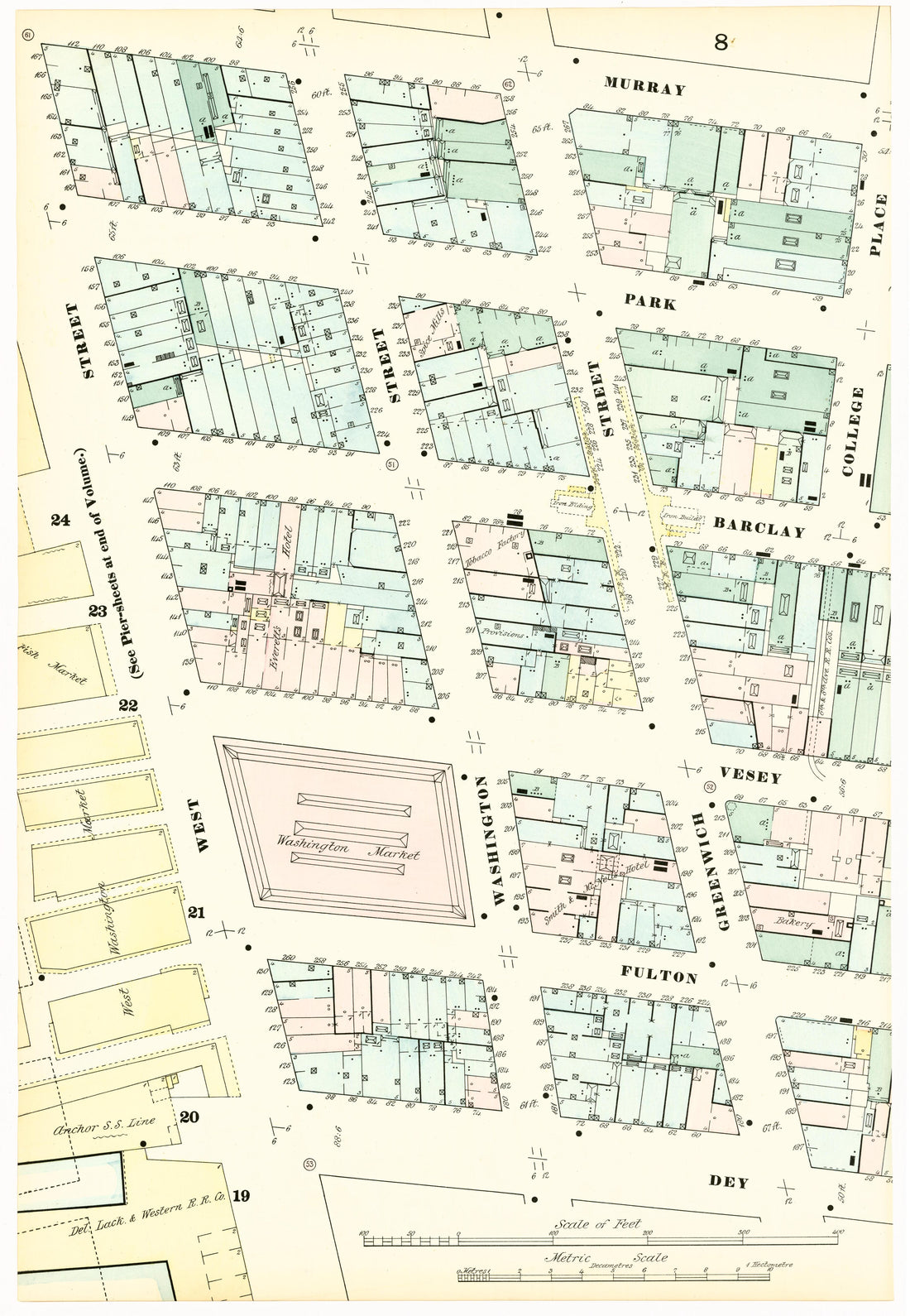 Image 15 of Insurance Maps of the City of New York from Insurance Maps of the City of New York 1879 by Relic Map Company