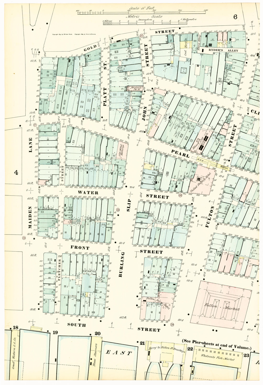 Image 11 of Insurance Maps of the City of New York from Insurance Maps of the City of New York 1879 by Relic Map Company