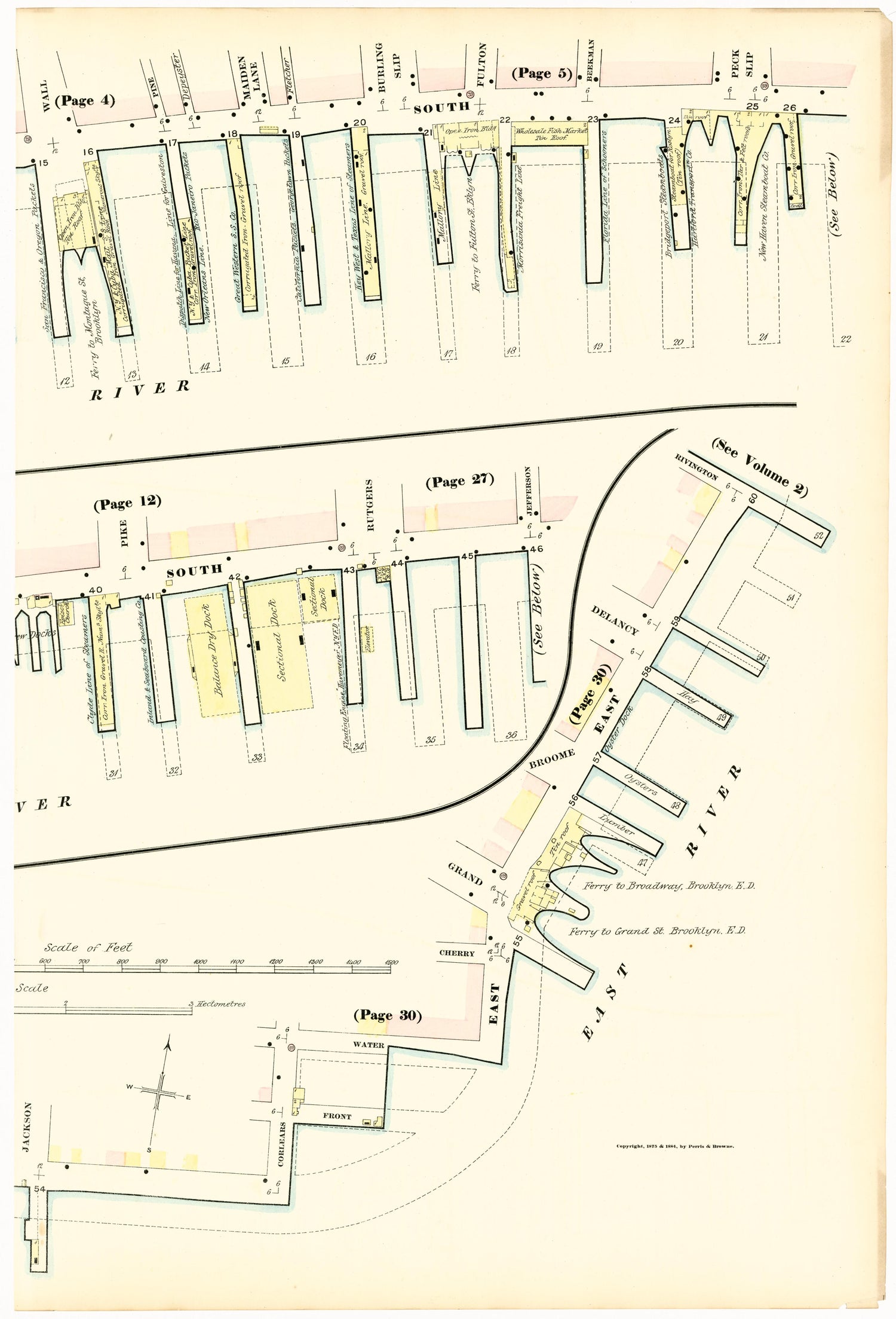 Image 68 of Insurance Maps of the City of New York from Insurance Maps of the City of New York 1879 by Relic Map Company