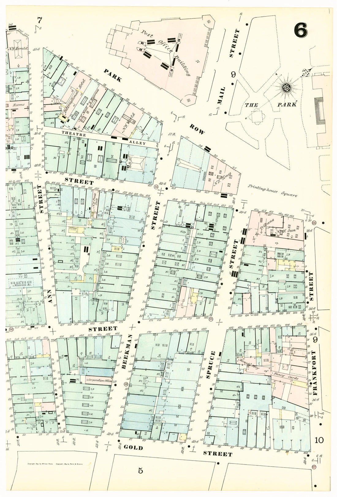 Image 14 of Insurance Maps of the City of New York from Insurance Maps of the City of New York 1879 by Relic Map Company