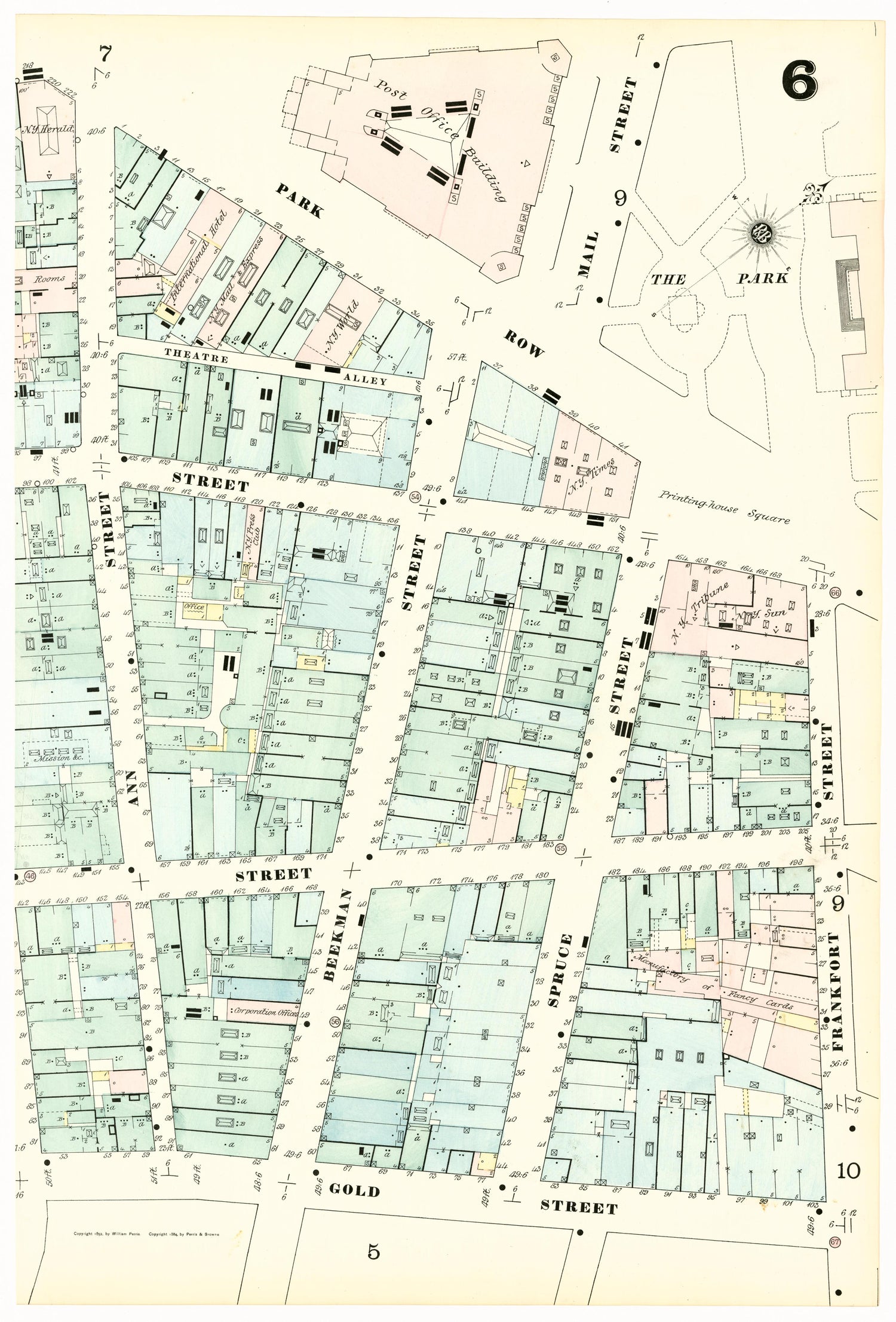 Image 14 of Insurance Maps of the City of New York from Insurance Maps of the City of New York 1879 by Relic Map Company