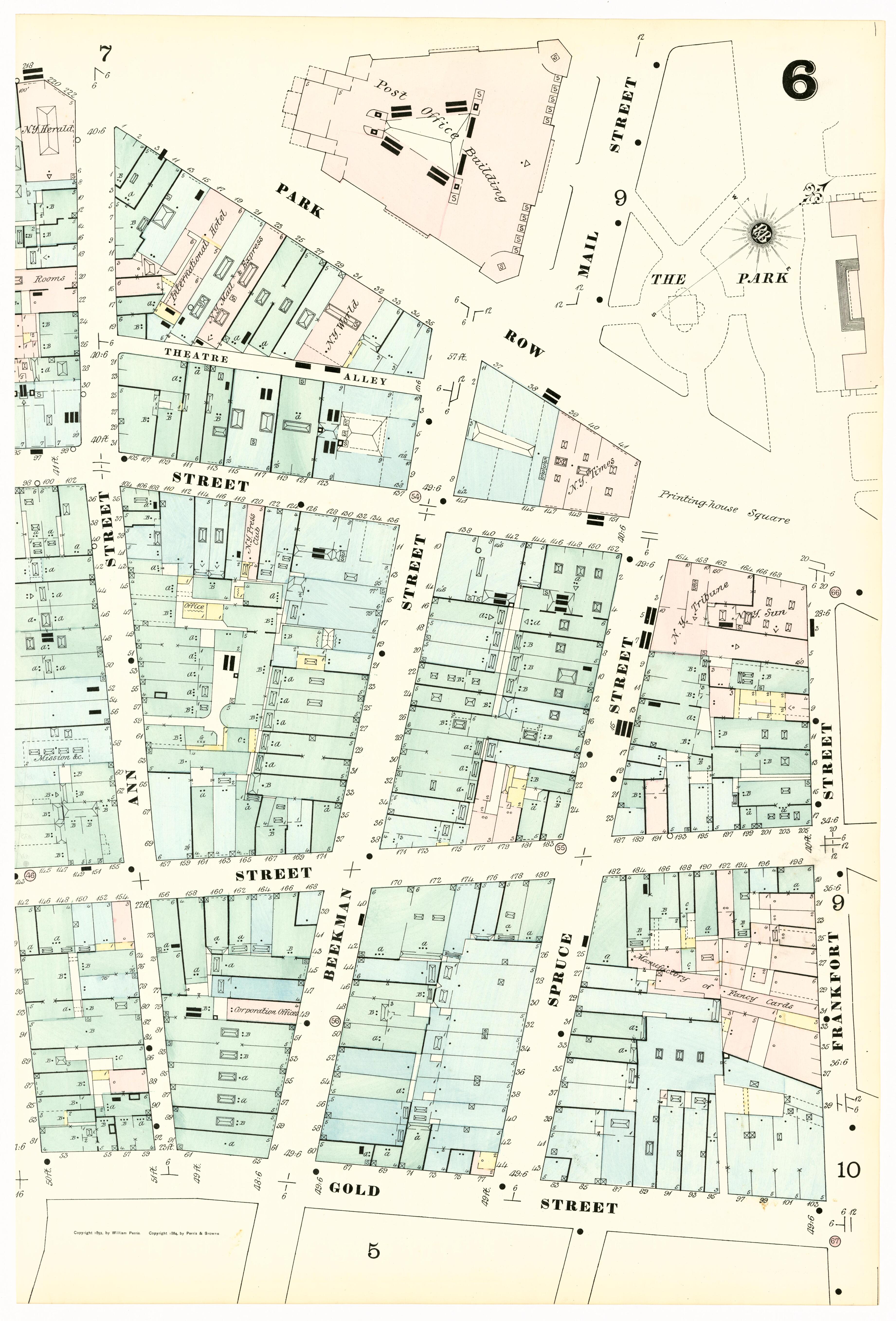 Image 14 of Insurance Maps of the City of New York from Insurance Maps of the City of New York 1879 by Relic Map Company