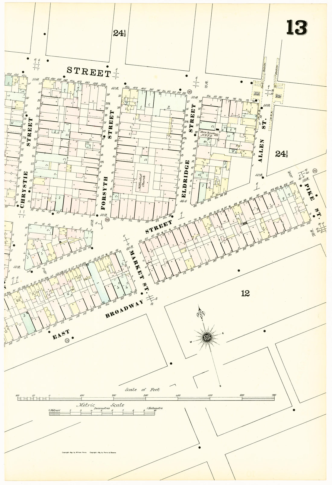 Image 28 of Insurance Maps of the City of New York from Insurance Maps of the City of New York 1879 by Relic Map Company