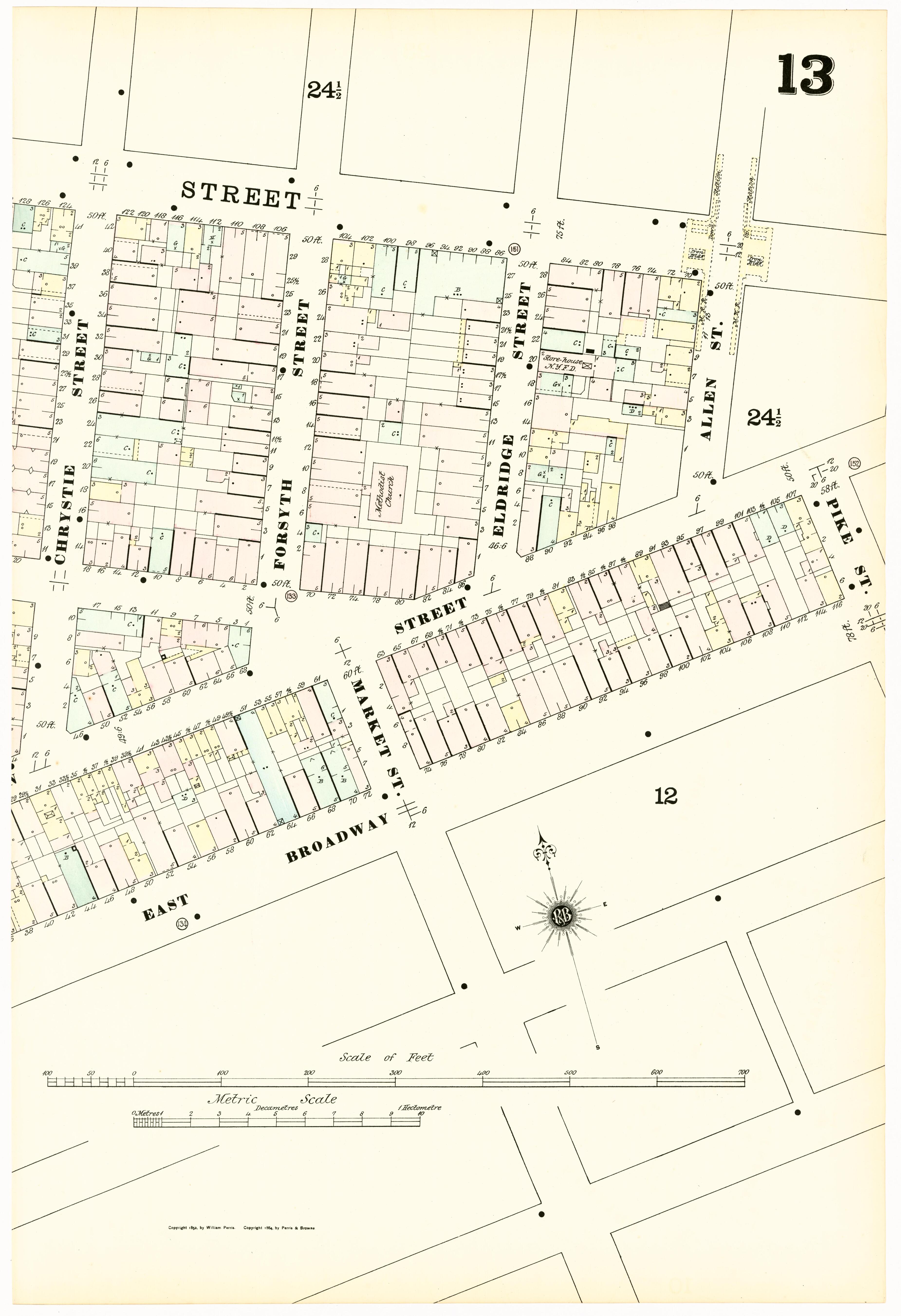 Image 28 of Insurance Maps of the City of New York from Insurance Maps of the City of New York 1879 by Relic Map Company