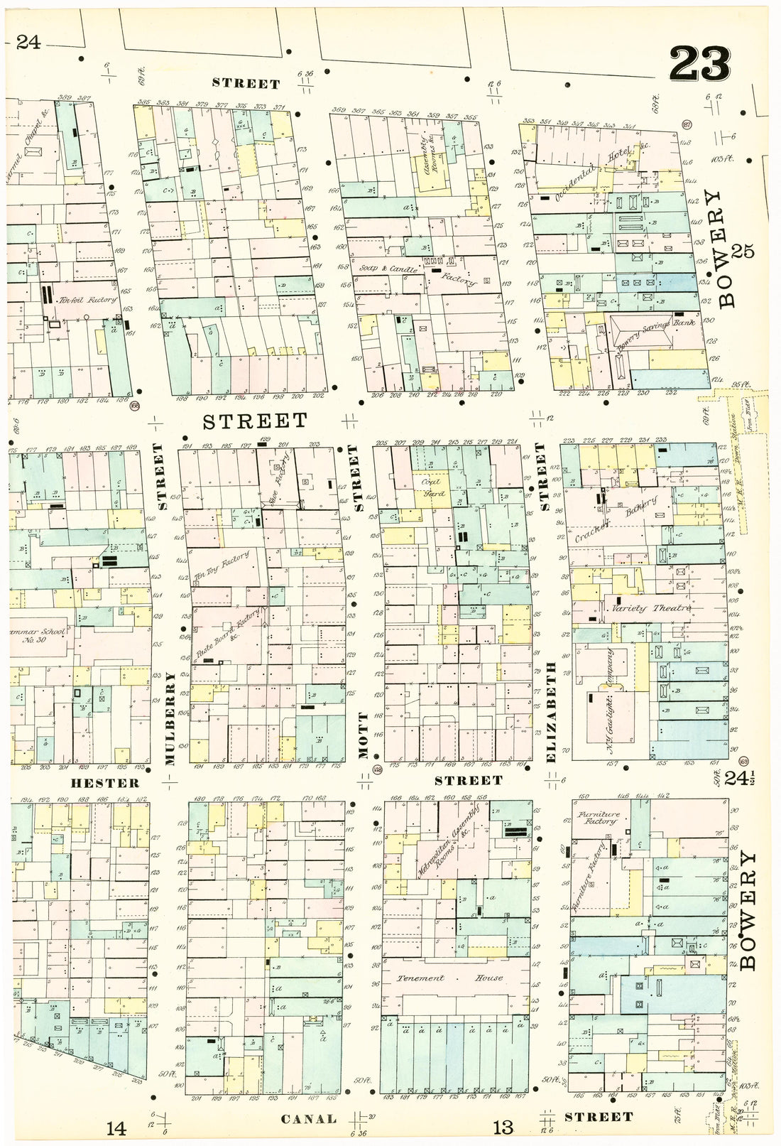 Image 48 of Insurance Maps of the City of New York from Insurance Maps of the City of New York 1879 by Relic Map Company