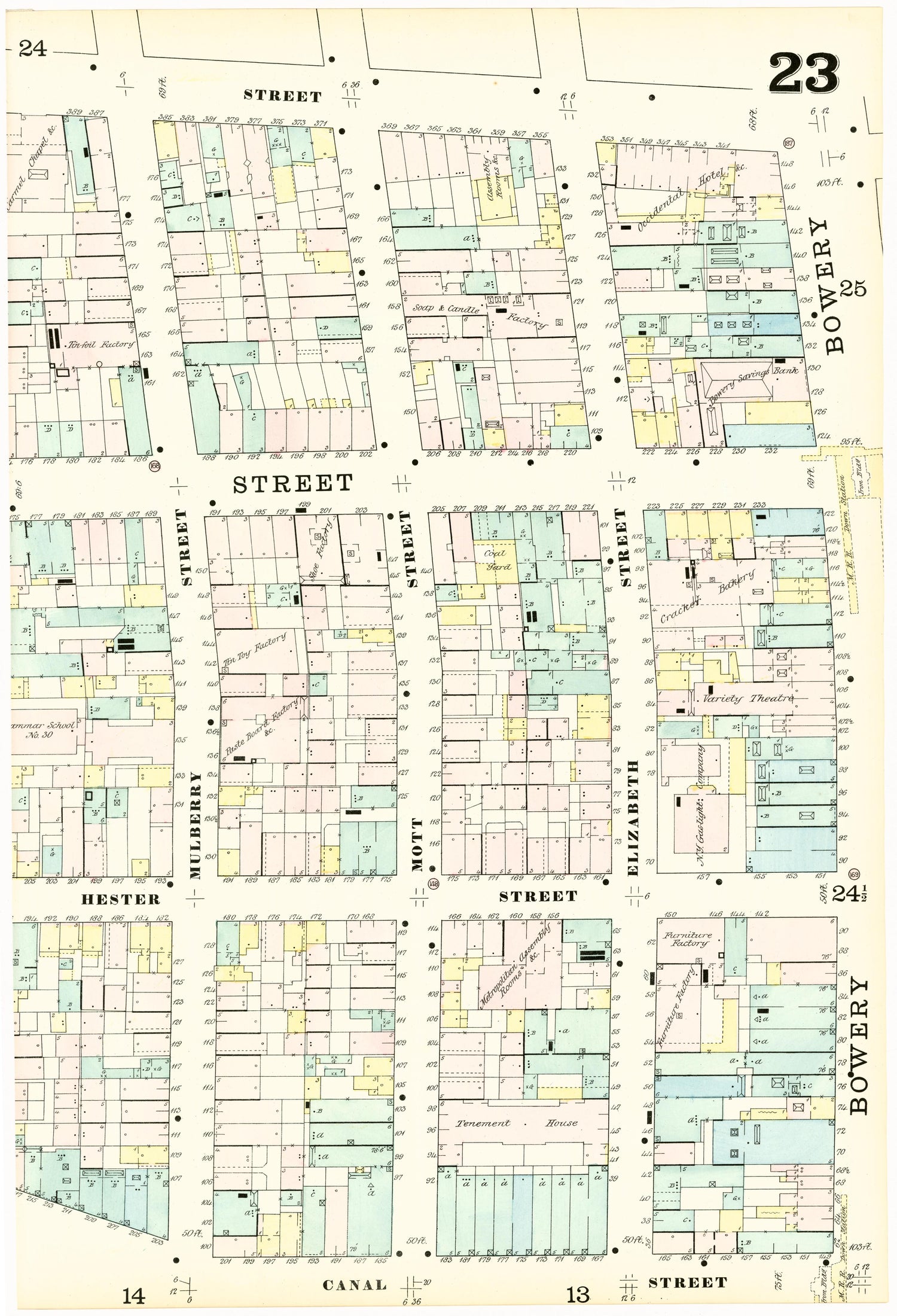 Image 48 of Insurance Maps of the City of New York from Insurance Maps of the City of New York 1879 by Relic Map Company