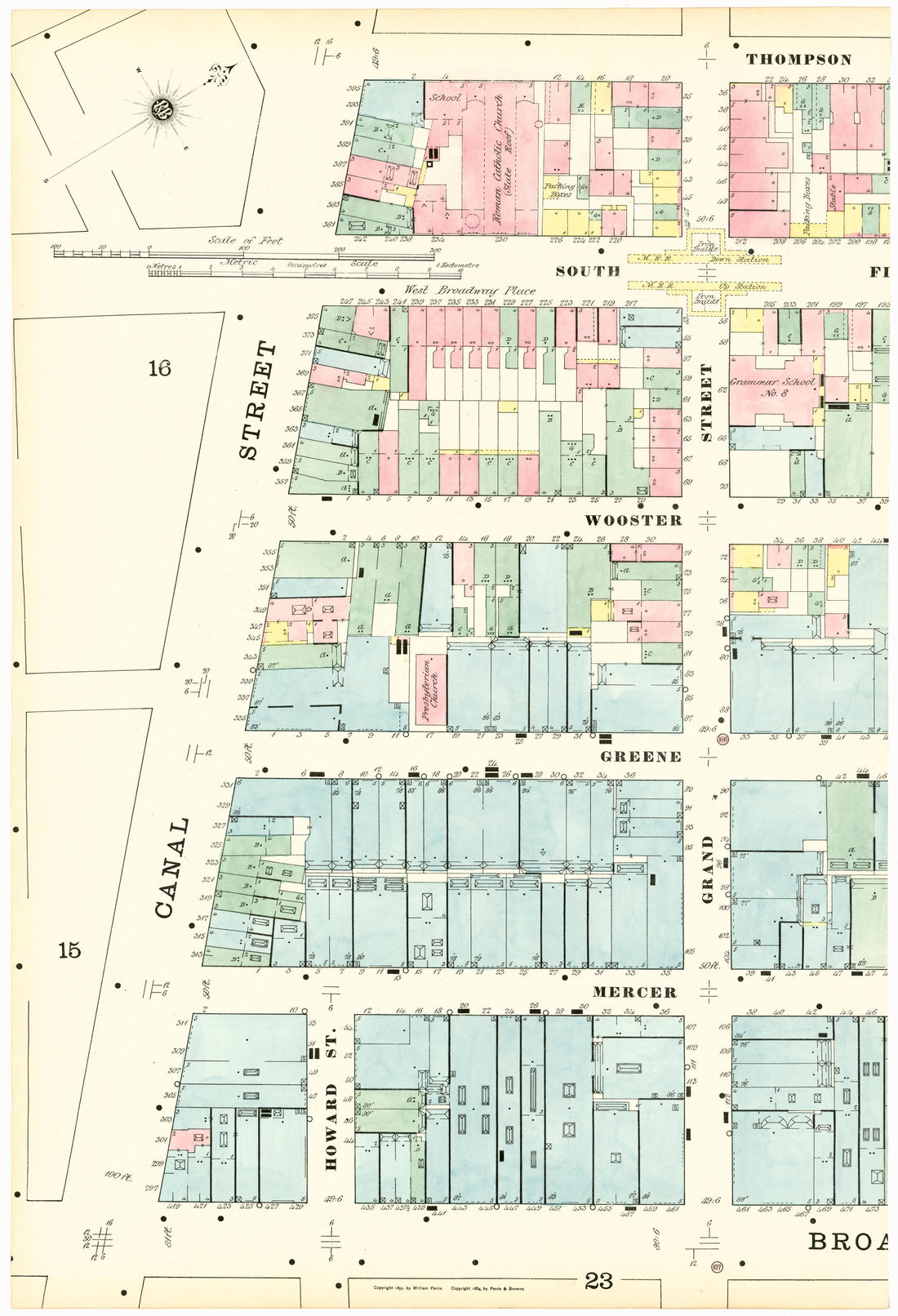 Image 43 of Insurance Maps of the City of New York from Insurance Maps of the City of New York 1879 by Relic Map Company