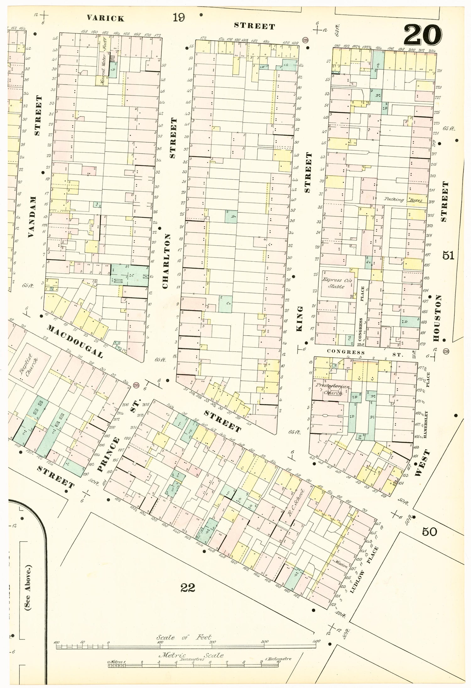 Image 42 of Insurance Maps of the City of New York from Insurance Maps of the City of New York 1879 by Relic Map Company