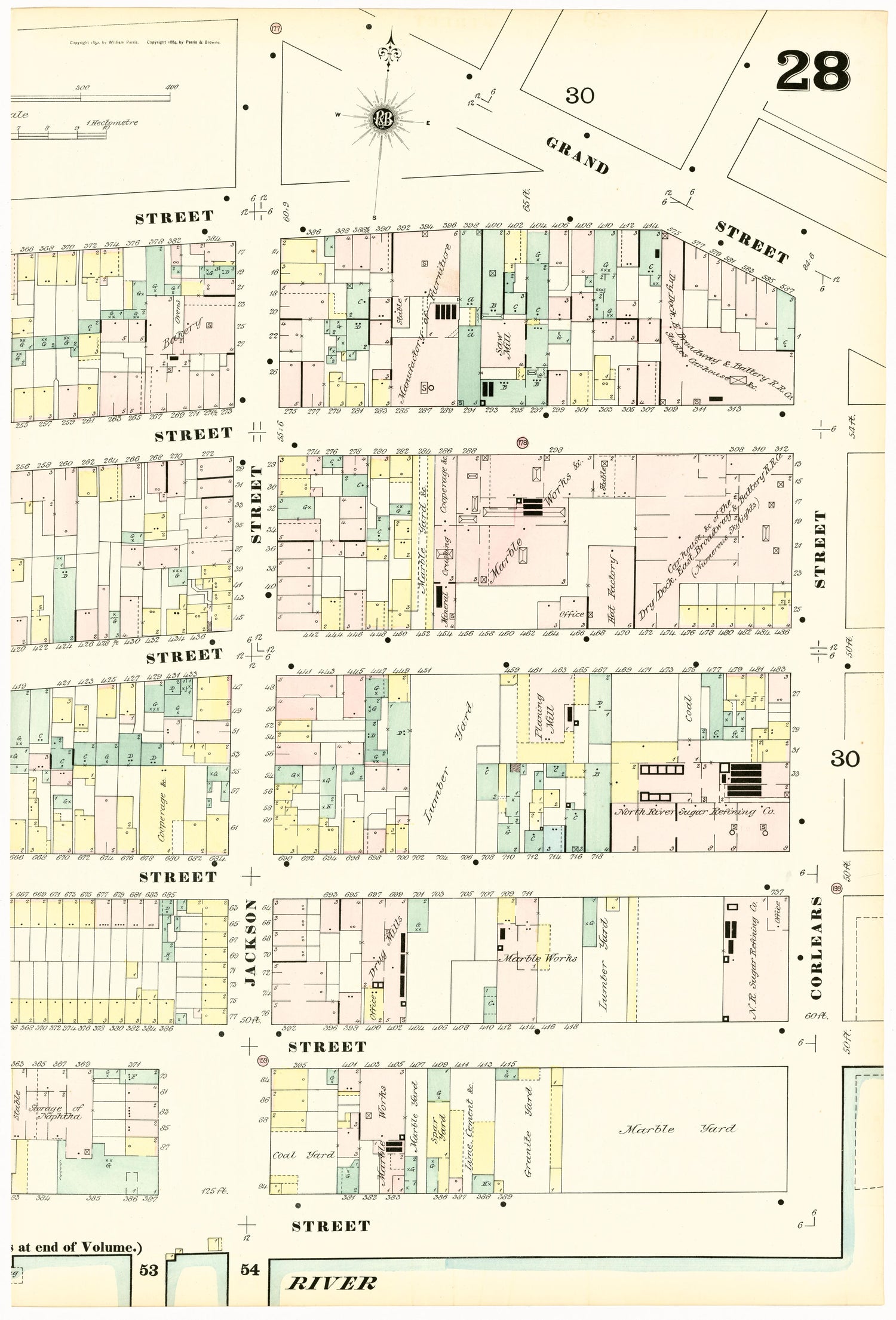 Image 60 of Insurance Maps of the City of New York from Insurance Maps of the City of New York 1879 by Relic Map Company