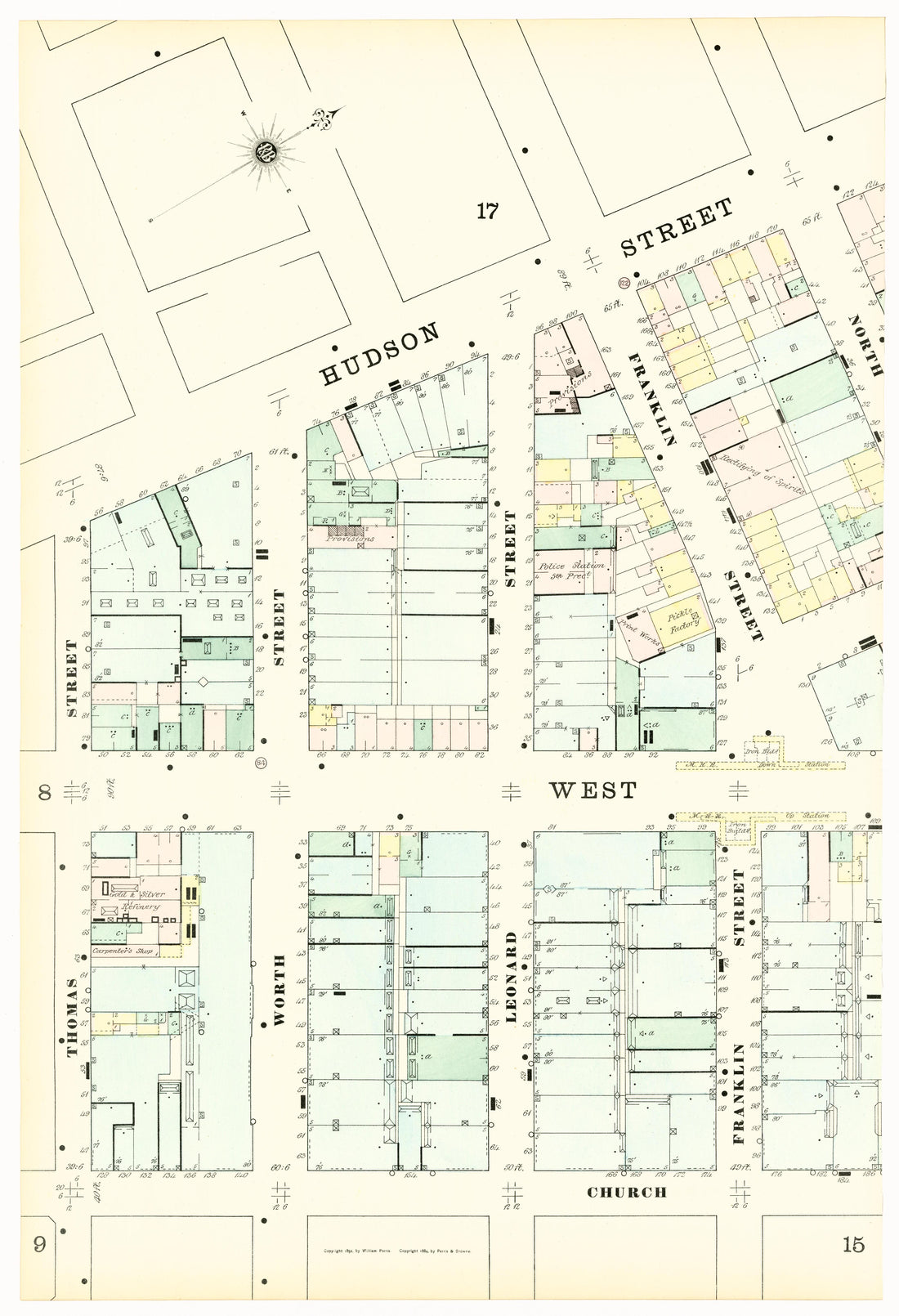 Image 33 of Insurance Maps of the City of New York from Insurance Maps of the City of New York 1879 by Relic Map Company