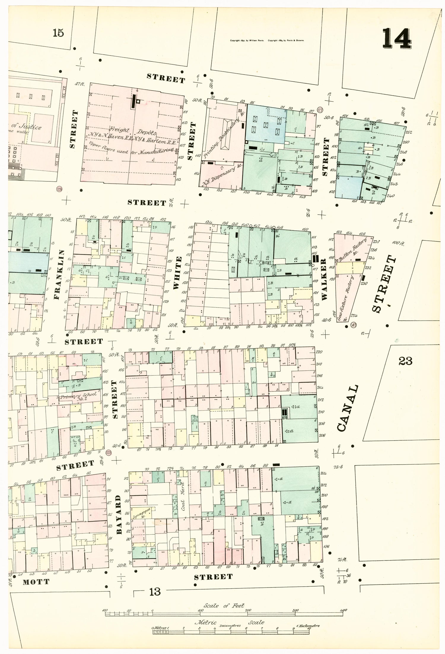 Image 30 of Insurance Maps of the City of New York from Insurance Maps of the City of New York 1879 by Relic Map Company