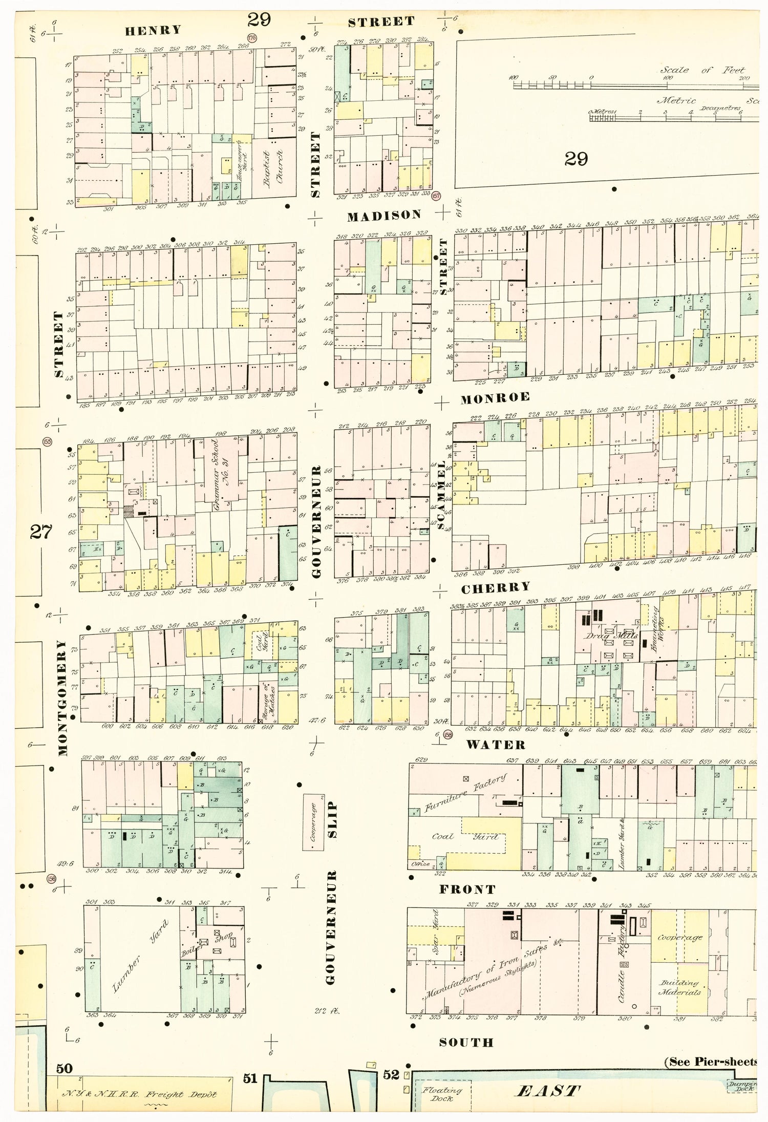 Image 59 of Insurance Maps of the City of New York from Insurance Maps of the City of New York 1879 by Relic Map Company
