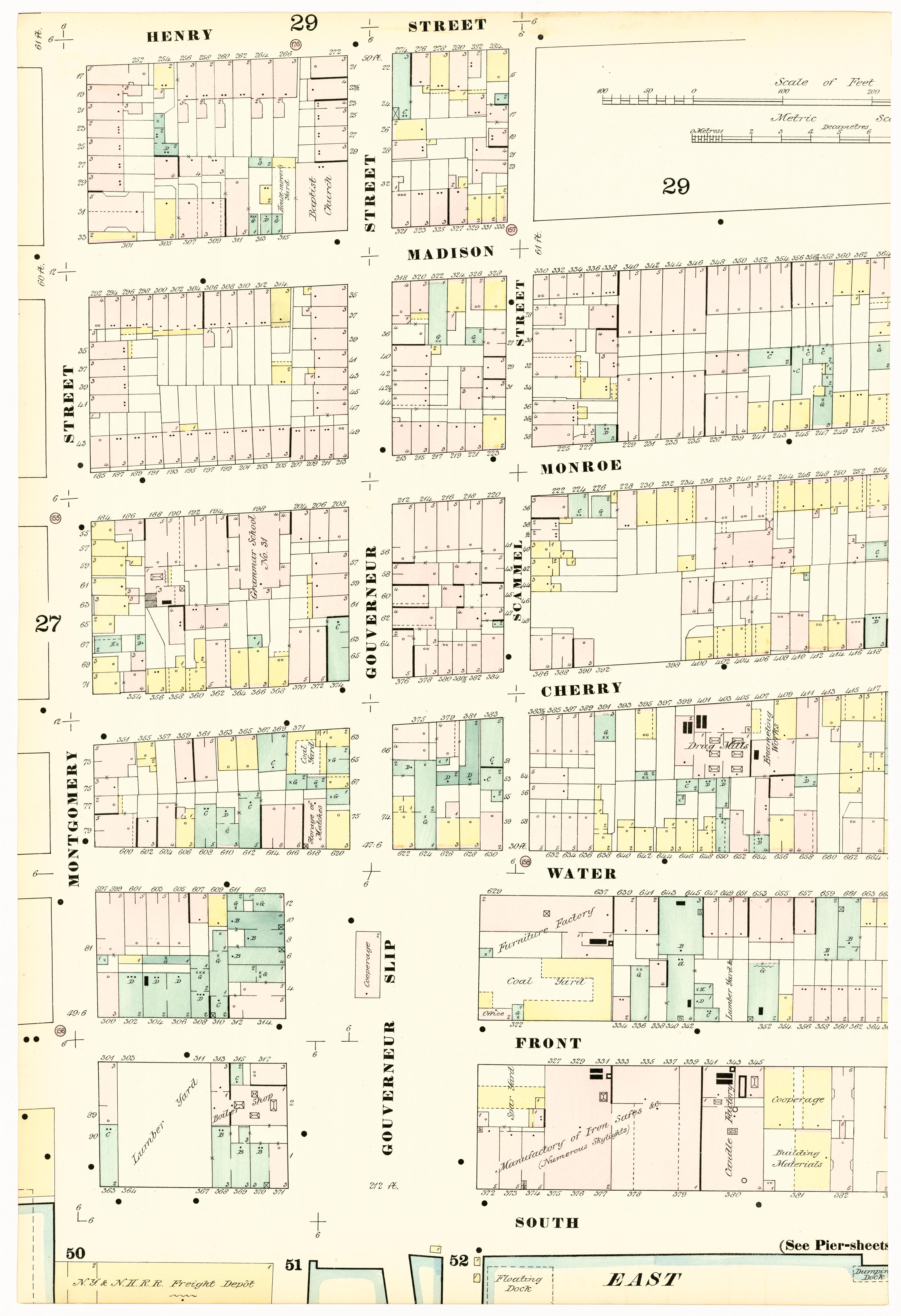Image 59 of Insurance Maps of the City of New York from Insurance Maps of the City of New York 1879 by Relic Map Company