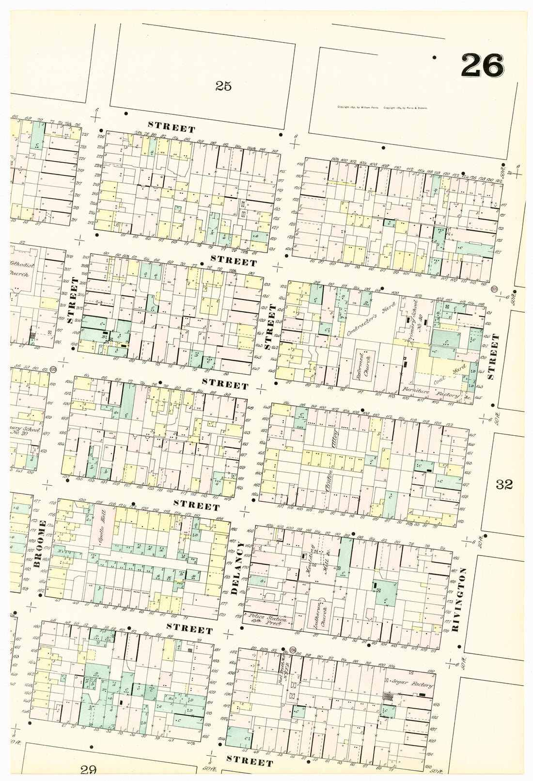 Image 56 of Insurance Maps of the City of New York from Insurance Maps of the City of New York 1879 by Relic Map Company