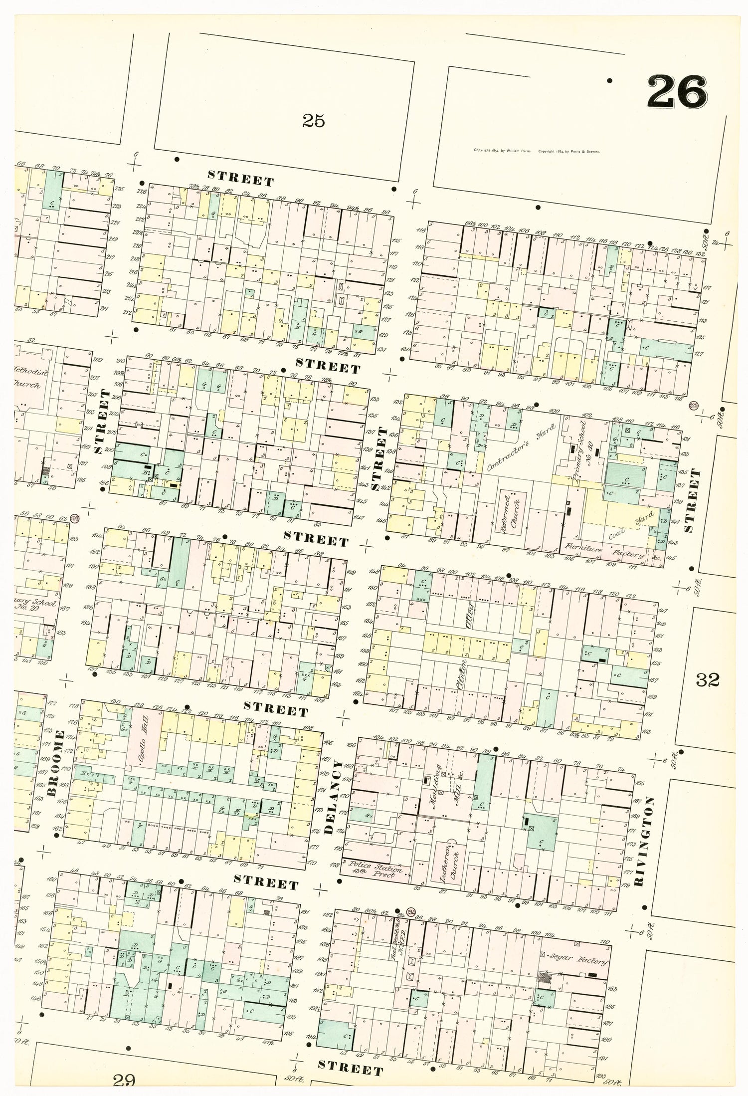 Image 56 of Insurance Maps of the City of New York from Insurance Maps of the City of New York 1879 by Relic Map Company