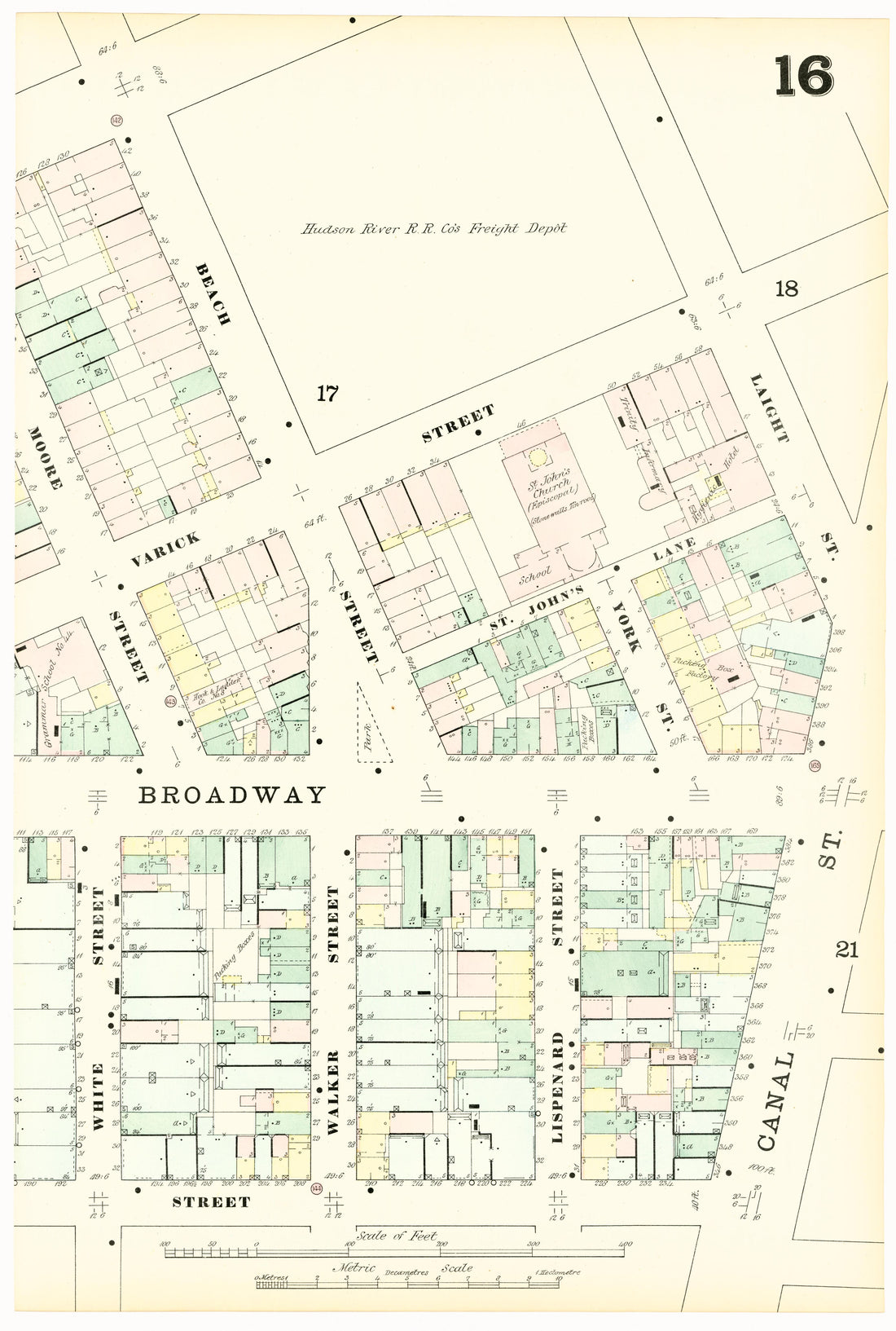 Image 34 of Insurance Maps of the City of New York from Insurance Maps of the City of New York 1879 by Relic Map Company