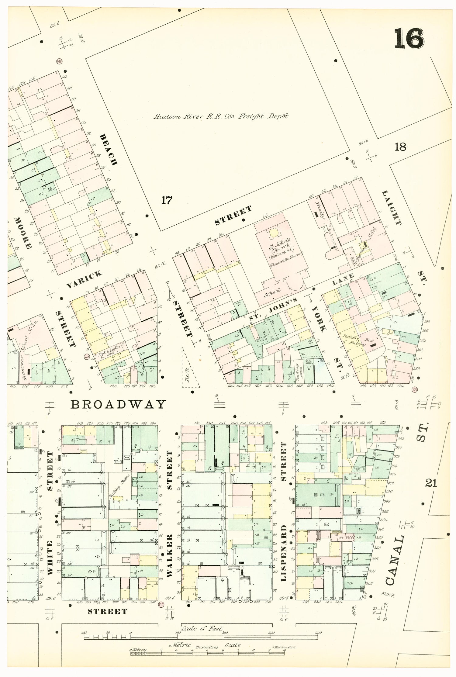 Image 34 of Insurance Maps of the City of New York from Insurance Maps of the City of New York 1879 by Relic Map Company