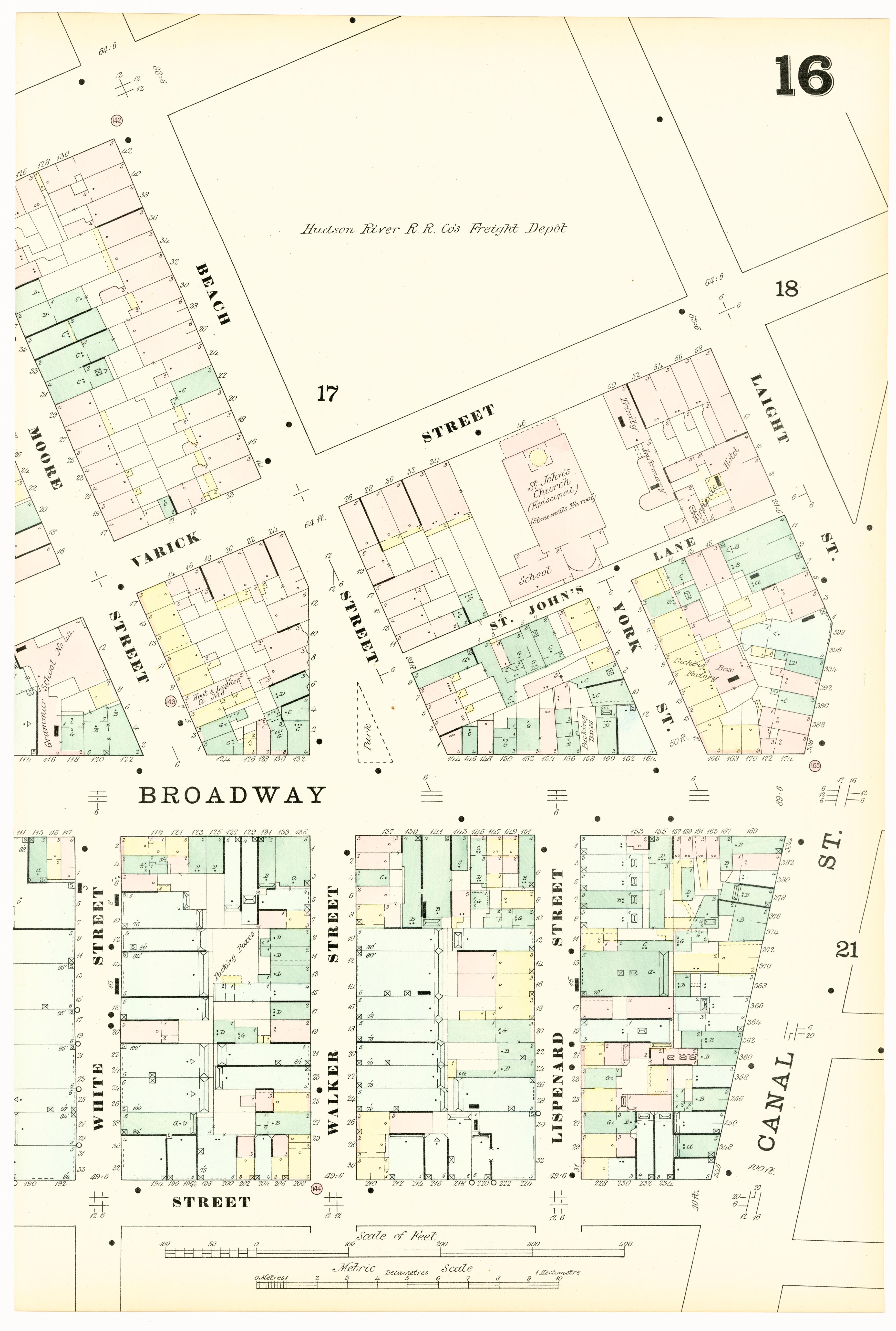 Image 34 of Insurance Maps of the City of New York from Insurance Maps of the City of New York 1879 by Relic Map Company