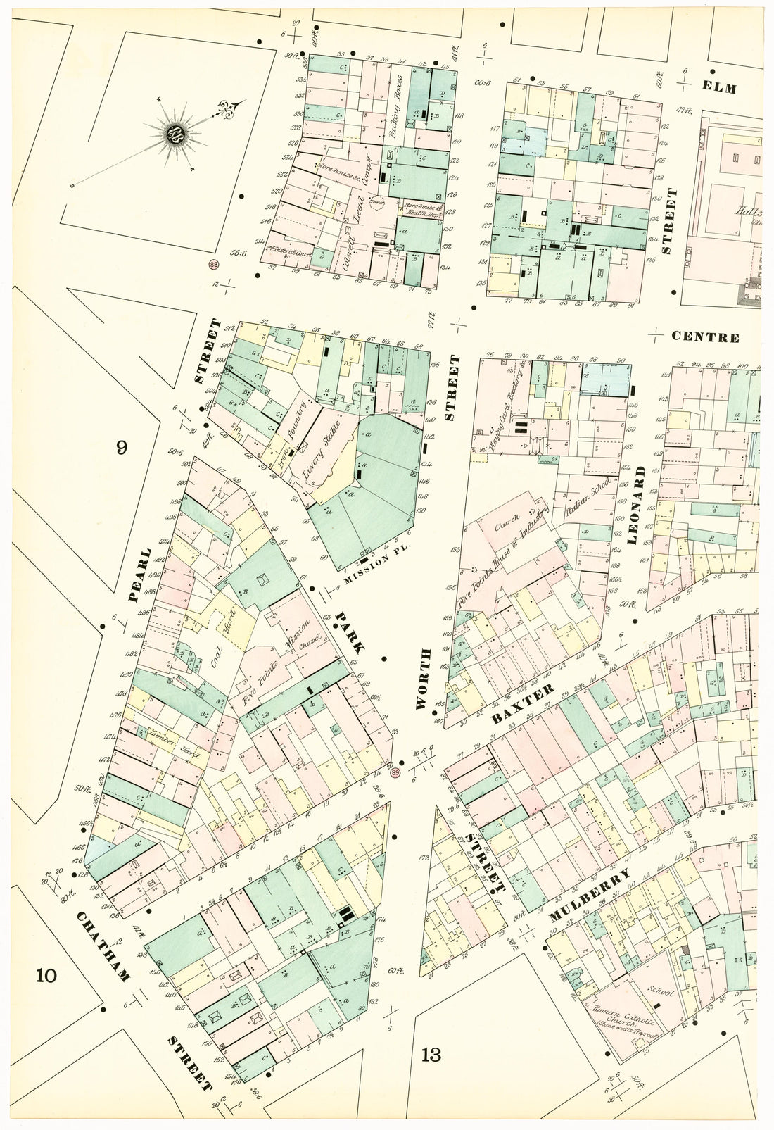 Image 29 of Insurance Maps of the City of New York from Insurance Maps of the City of New York 1879 by Relic Map Company