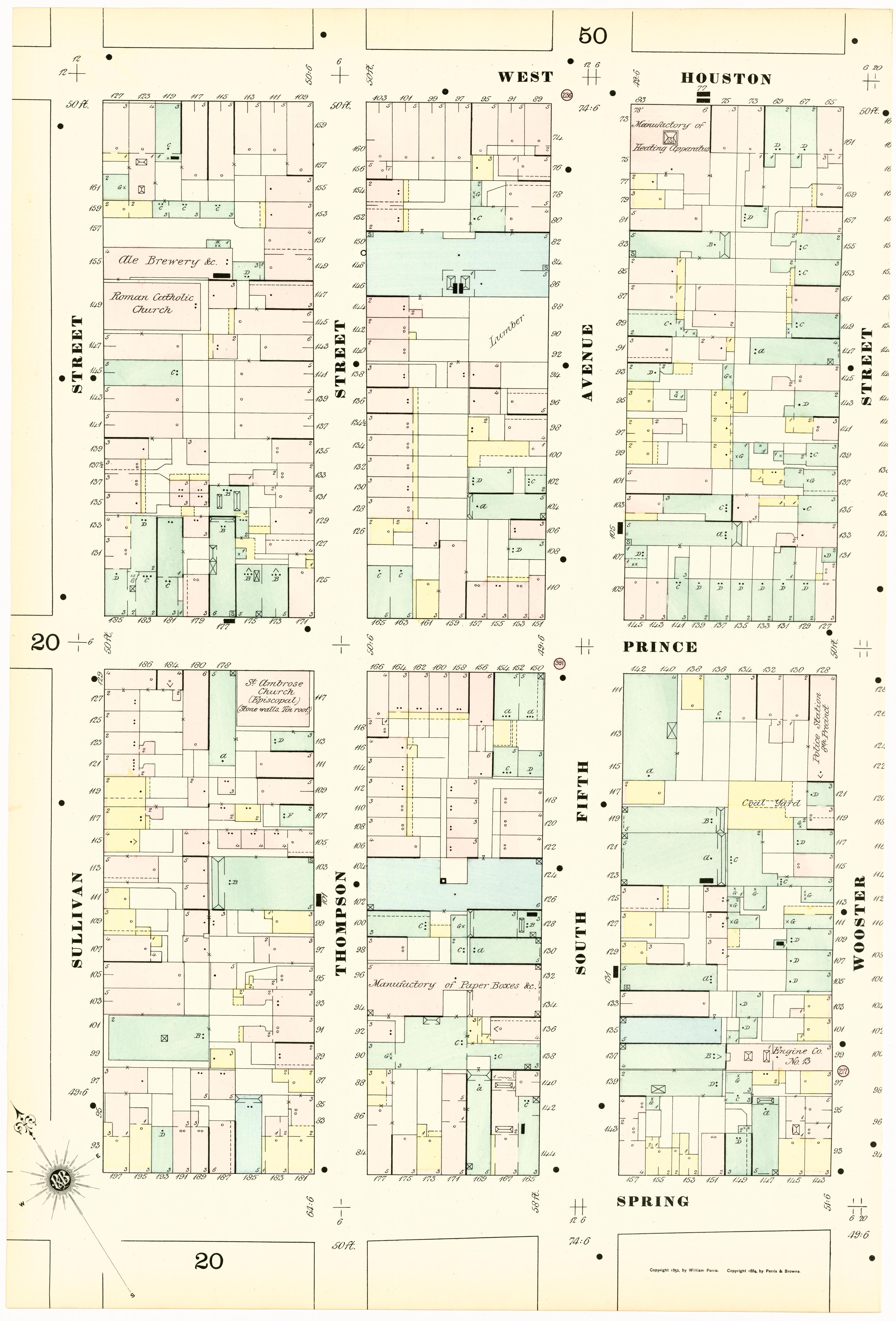 Image 45 of Insurance Maps of the City of New York from Insurance Maps of the City of New York 1879 by Relic Map Company