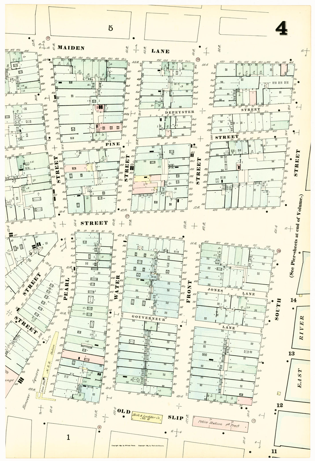 Image 10 of Insurance Maps of the City of New York from Insurance Maps of the City of New York 1879 by Relic Map Company