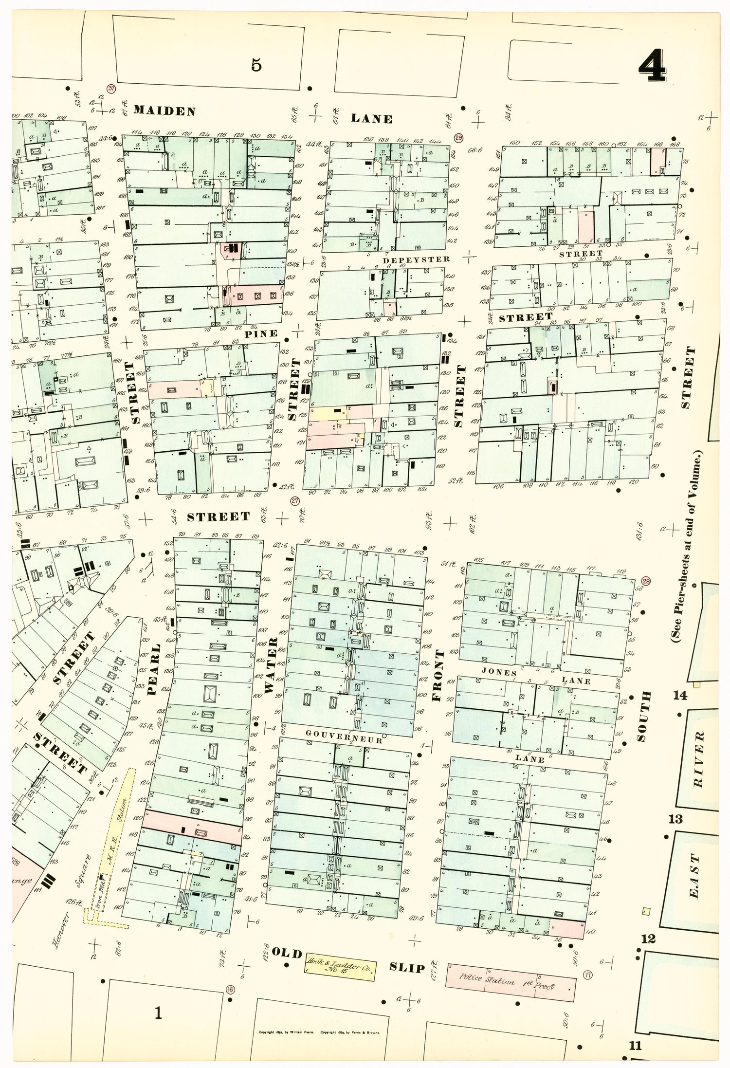 Image 10 of Insurance Maps of the City of New York from Insurance Maps of the City of New York 1879 by Relic Map Company