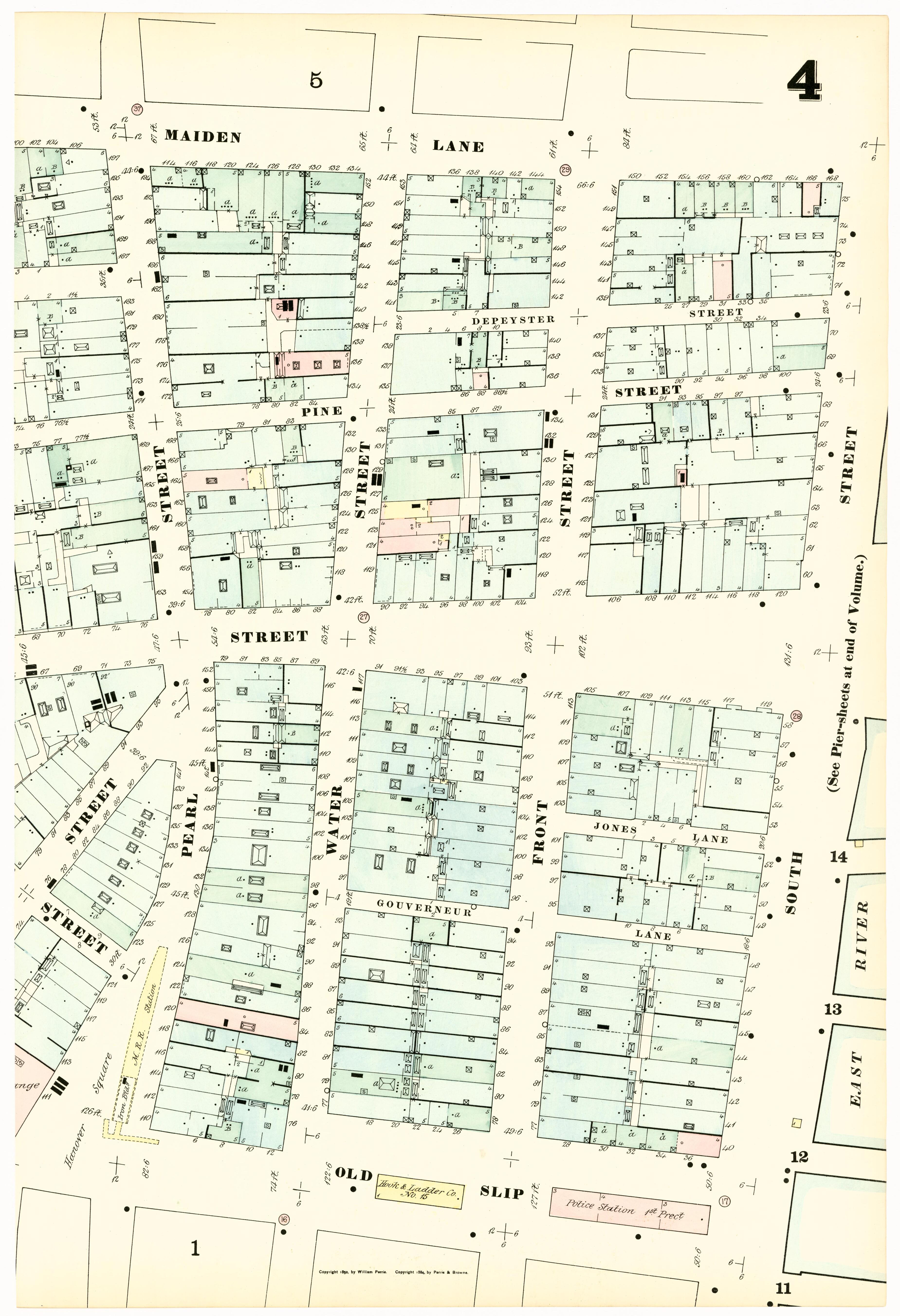 Image 10 of Insurance Maps of the City of New York from Insurance Maps of the City of New York 1879 by Relic Map Company