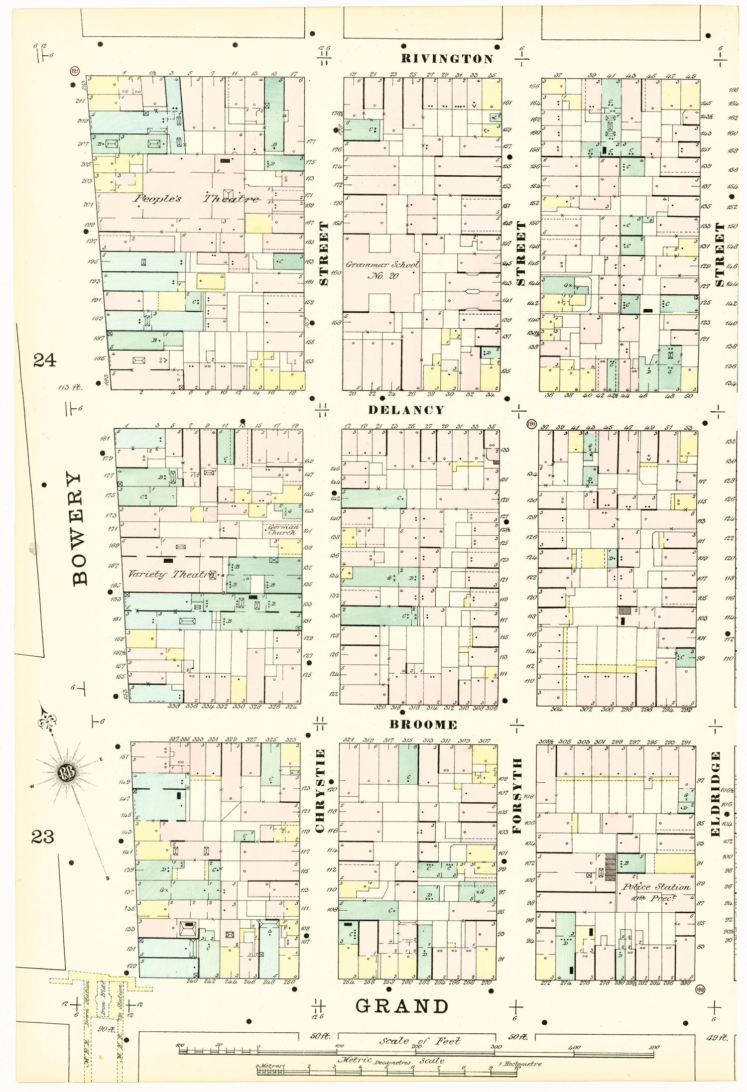 Image 53 of Insurance Maps of the City of New York from Insurance Maps of the City of New York 1879 by Relic Map Company