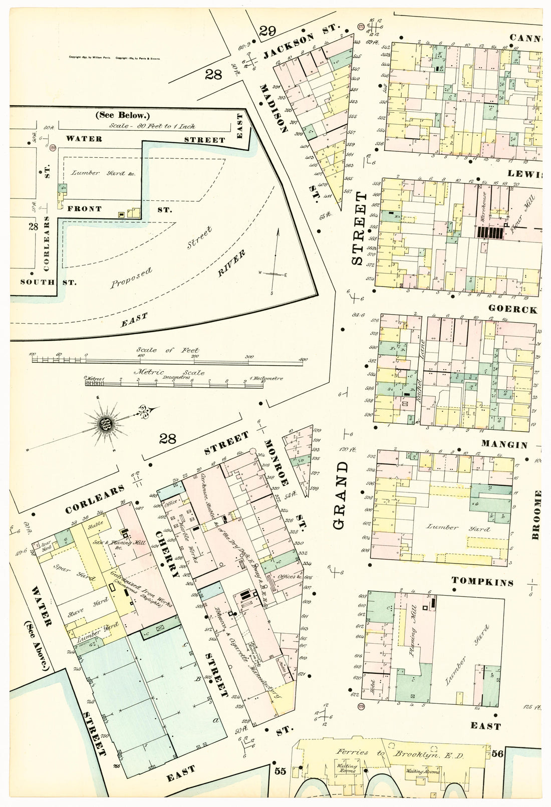 Image 63 of Insurance Maps of the City of New York from Insurance Maps of the City of New York 1879 by Relic Map Company