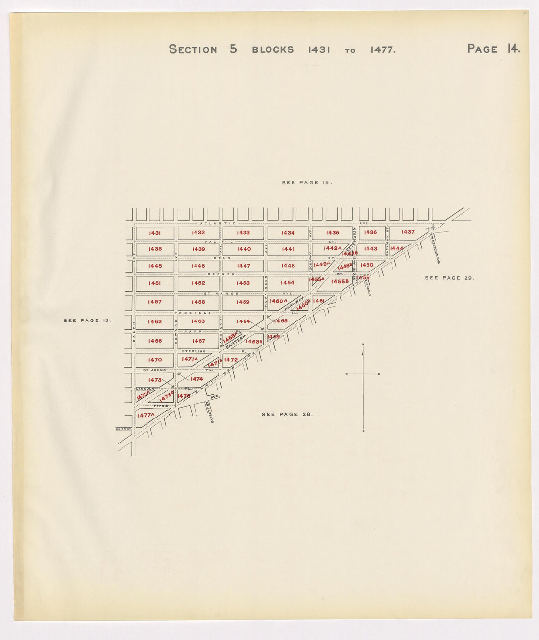 Image 18 of the Land Map of the County of Kings, State of New York 1911 to 1920, Inclusive from the Land Map of the County of Kings, State of New York 1911 to 1920, Inclusive 1910 by Relic Map Company