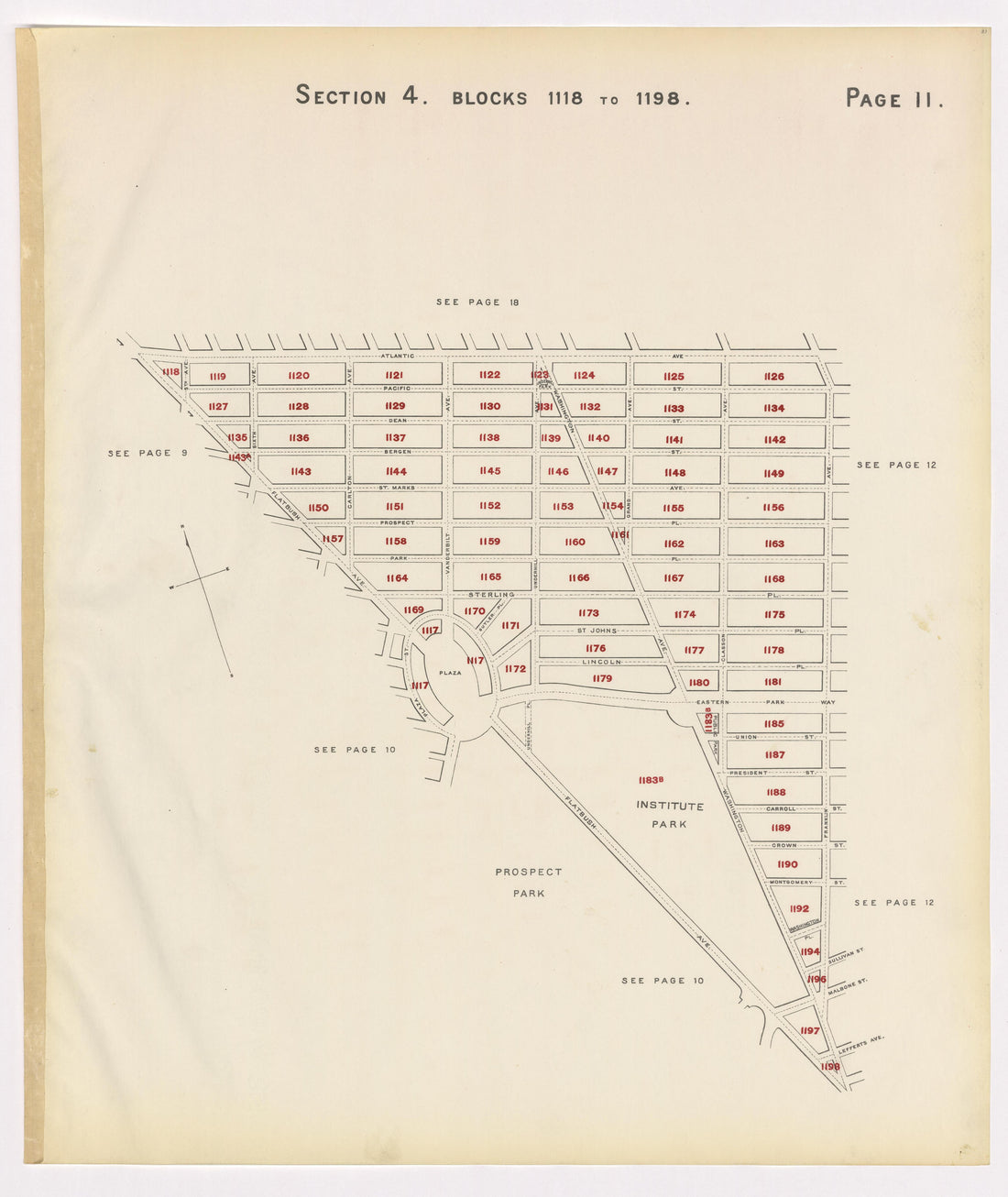 Image 15 of the Land Map of the County of Kings, State of New York 1911 to 1920, Inclusive from the Land Map of the County of Kings, State of New York 1911 to 1920, Inclusive 1910 by Relic Map Company
