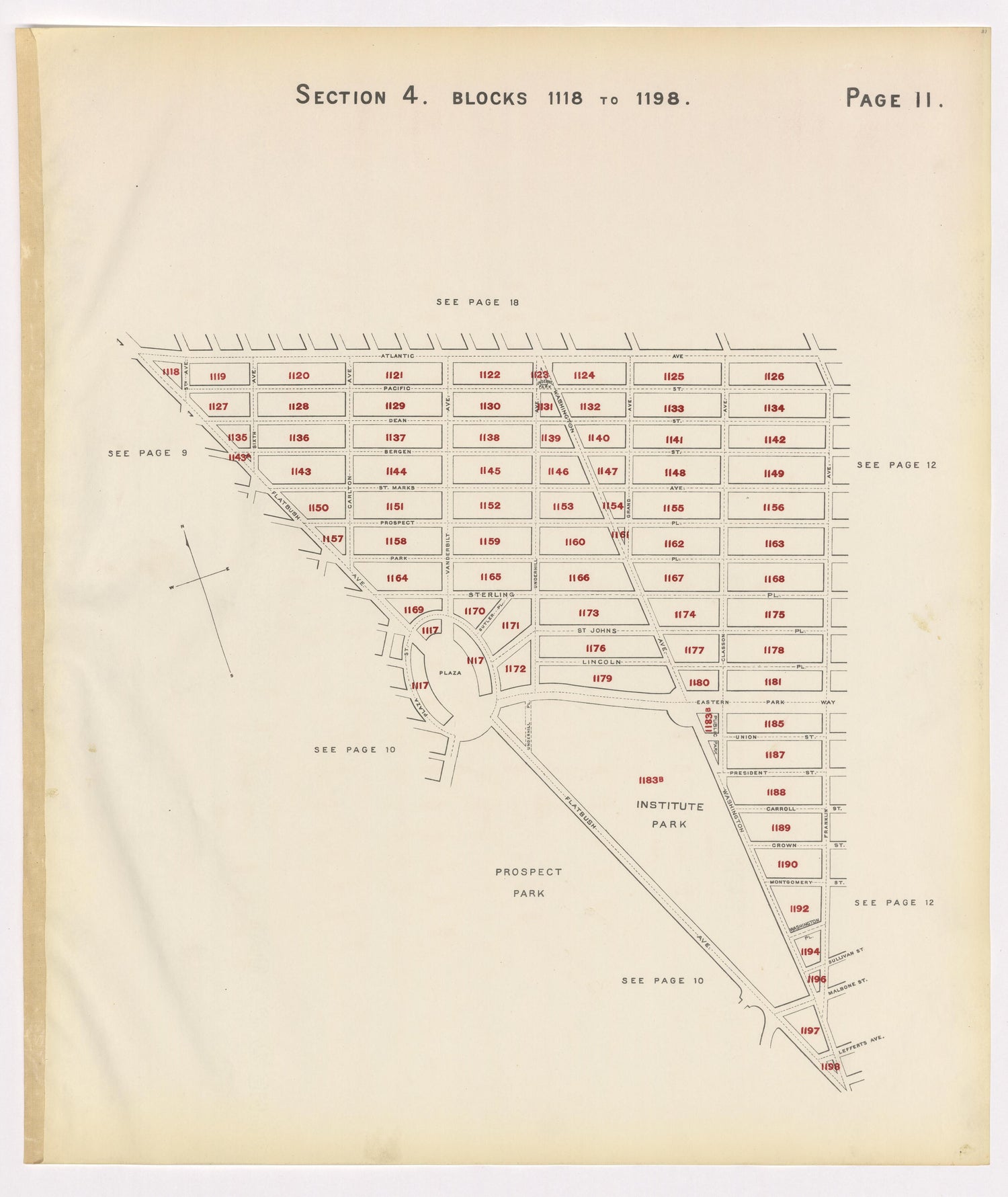 Image 15 of the Land Map of the County of Kings, State of New York 1911 to 1920, Inclusive from the Land Map of the County of Kings, State of New York 1911 to 1920, Inclusive 1910 by Relic Map Company