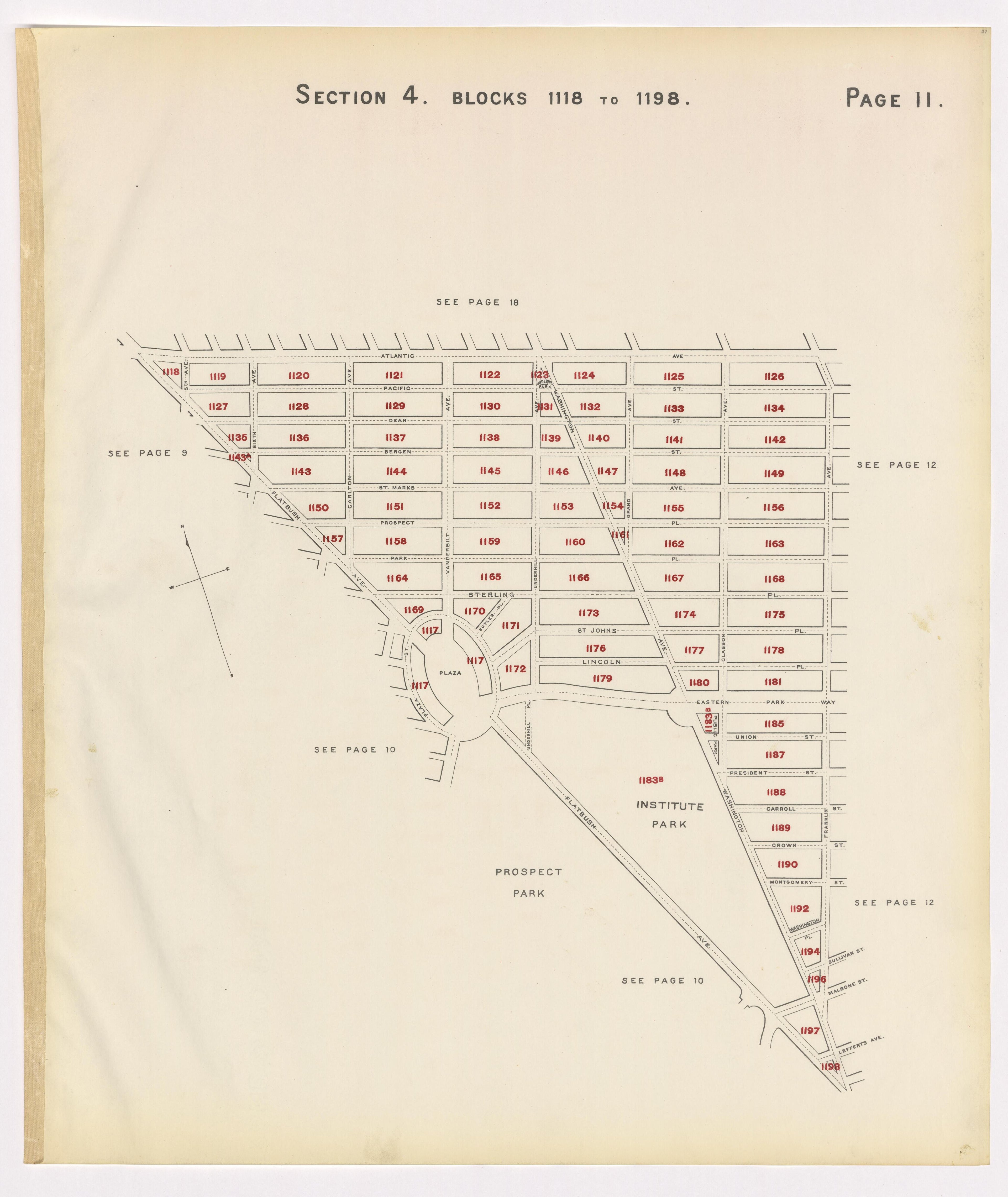 Image 15 of the Land Map of the County of Kings, State of New York 1911 to 1920, Inclusive from the Land Map of the County of Kings, State of New York 1911 to 1920, Inclusive 1910 by Relic Map Company