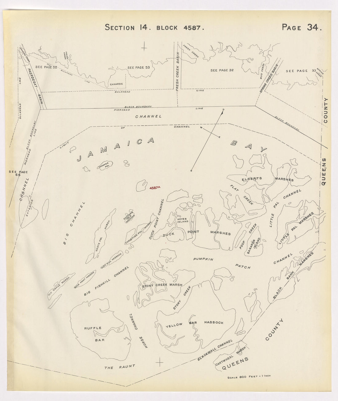 Image 38 of the Land Map of the County of Kings, State of New York 1911 to 1920, Inclusive from the Land Map of the County of Kings, State of New York 1911 to 1920, Inclusive 1910 by Relic Map Company
