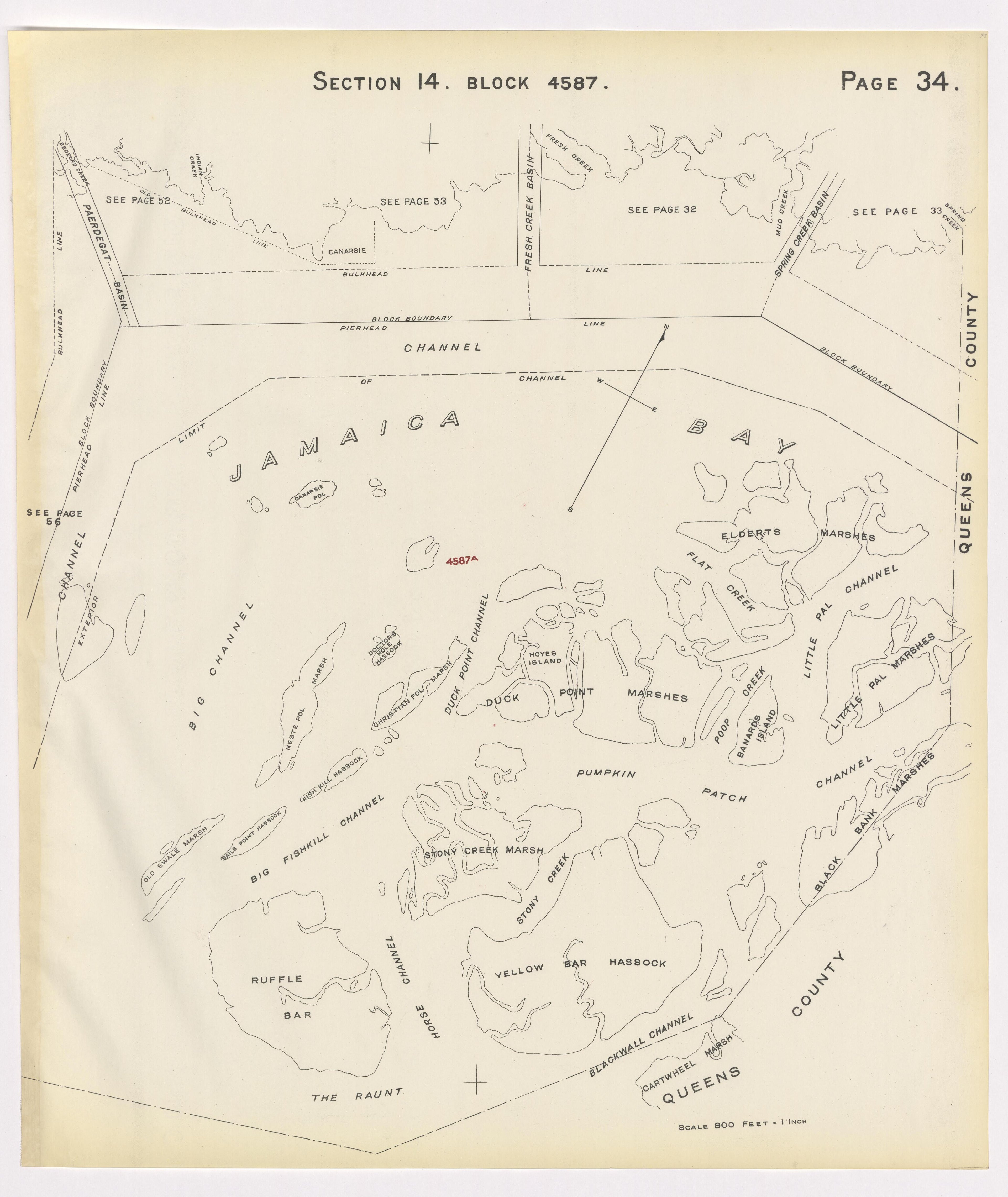 Image 38 of the Land Map of the County of Kings, State of New York 1911 to 1920, Inclusive from the Land Map of the County of Kings, State of New York 1911 to 1920, Inclusive 1910 by Relic Map Company