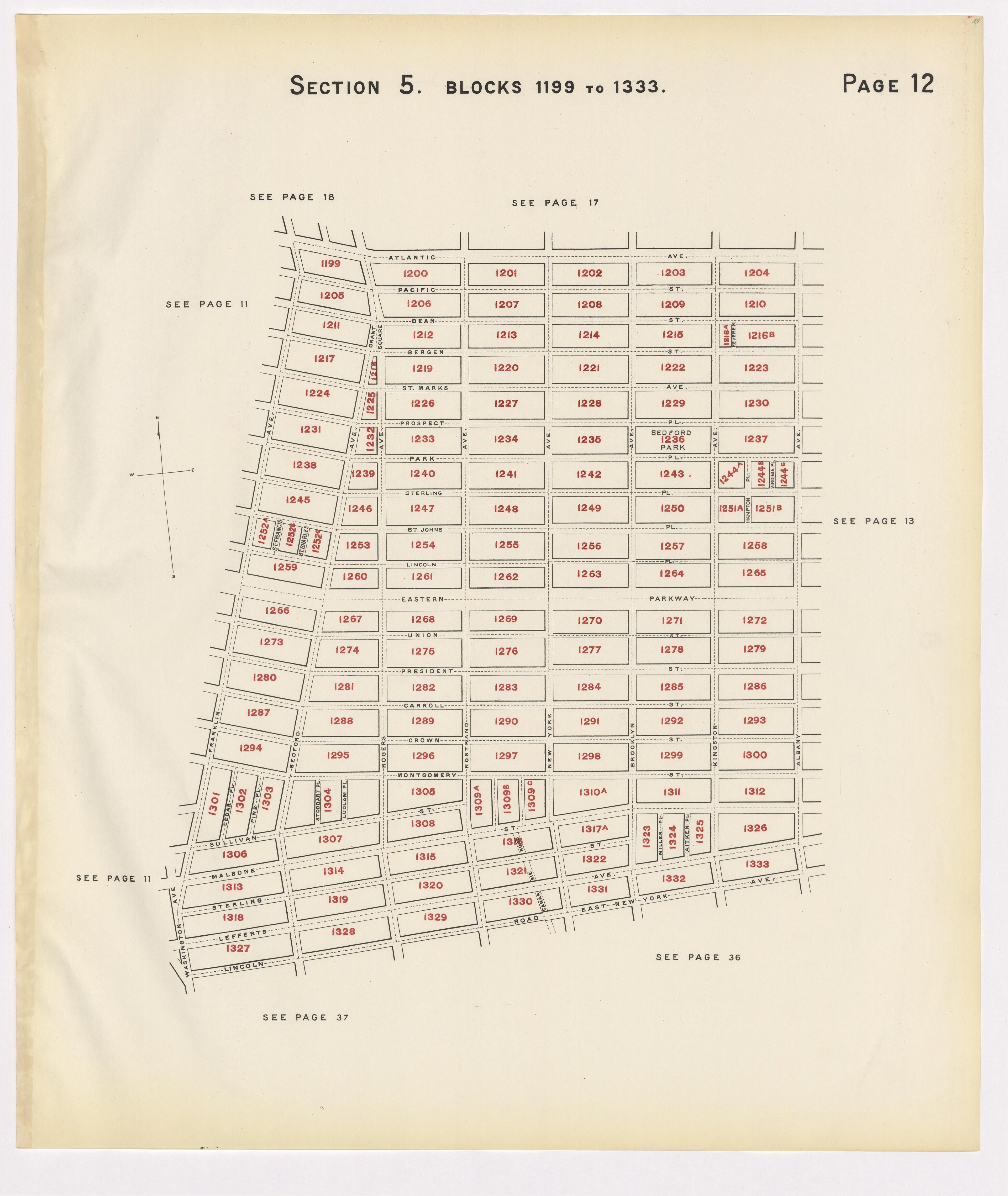 Image 16 of the Land Map of the County of Kings, State of New York 1911 to 1920, Inclusive from the Land Map of the County of Kings, State of New York 1911 to 1920, Inclusive 1910 by Relic Map Company