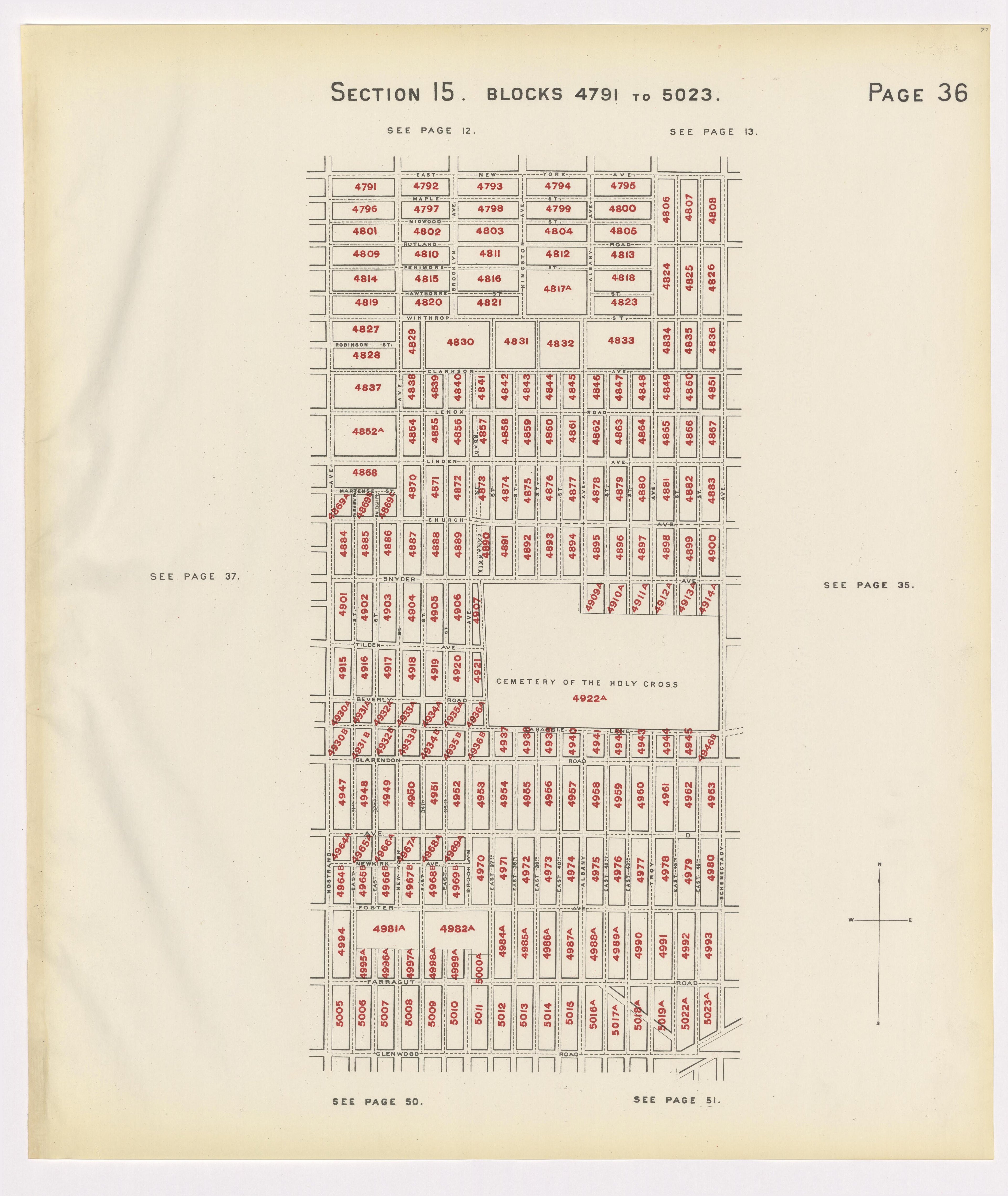 Image 40 of the Land Map of the County of Kings, State of New York 1911 to 1920, Inclusive from the Land Map of the County of Kings, State of New York 1911 to 1920, Inclusive 1910 by Relic Map Company